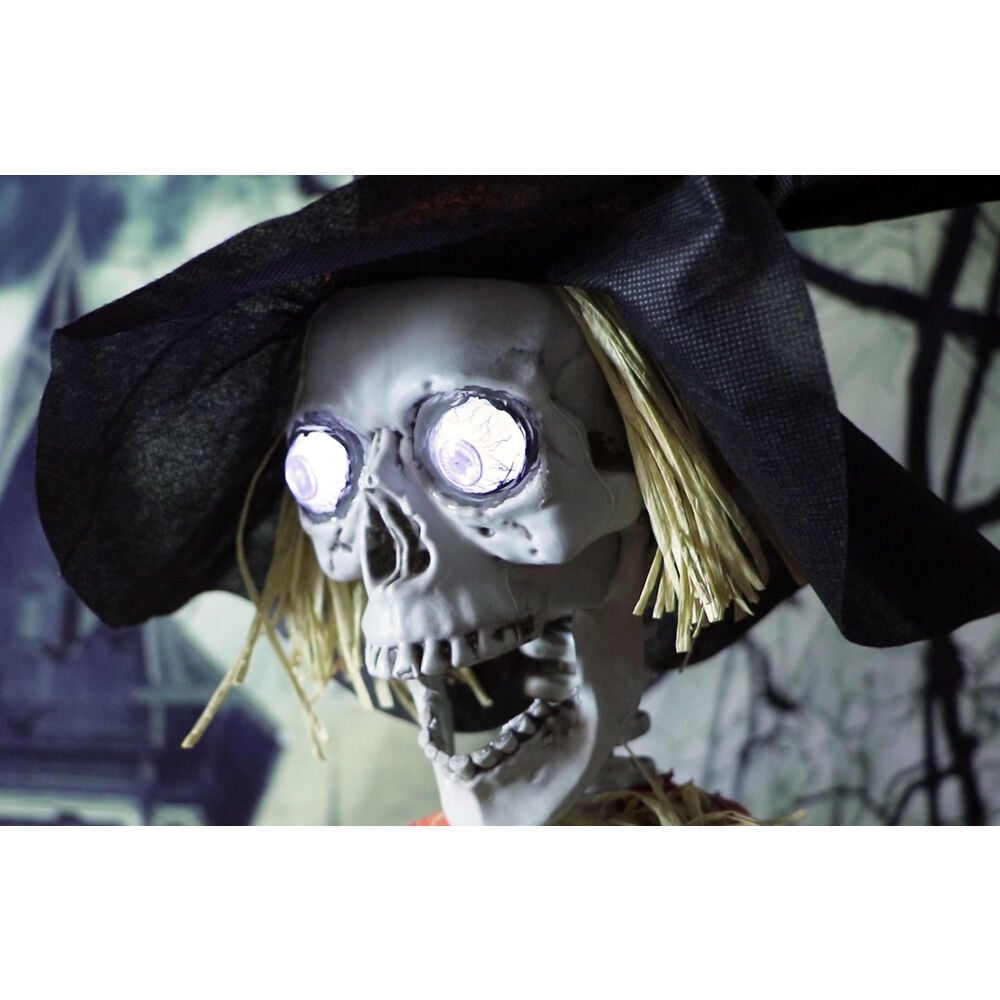 Haunted Hill Farm HHSCR-1FLSA Halloween-Animatronics - View #7