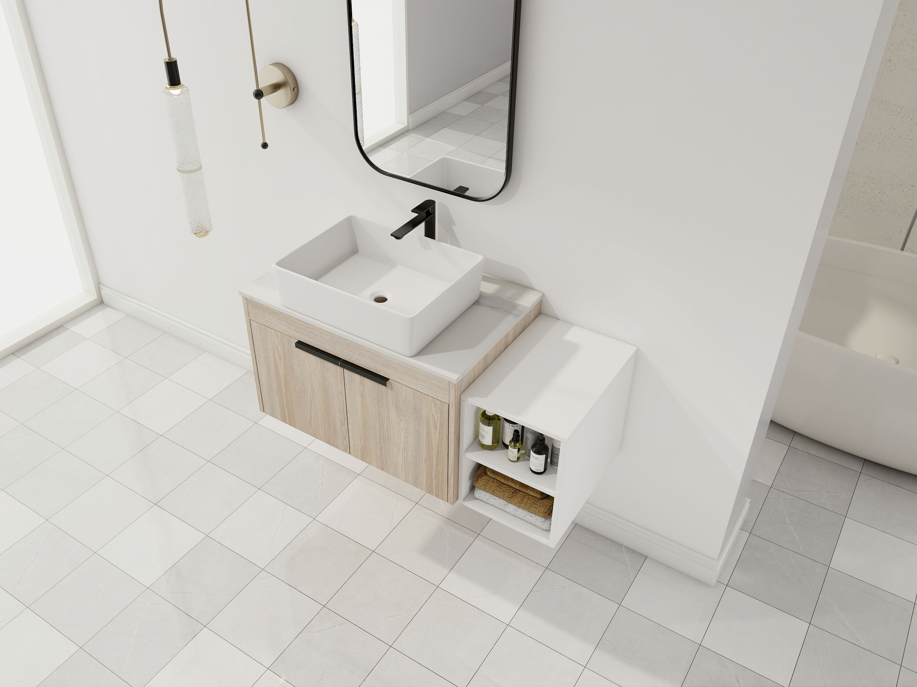 LOVMOR SF-H-W999S00290 Bath-Vanity-Combo - View #4