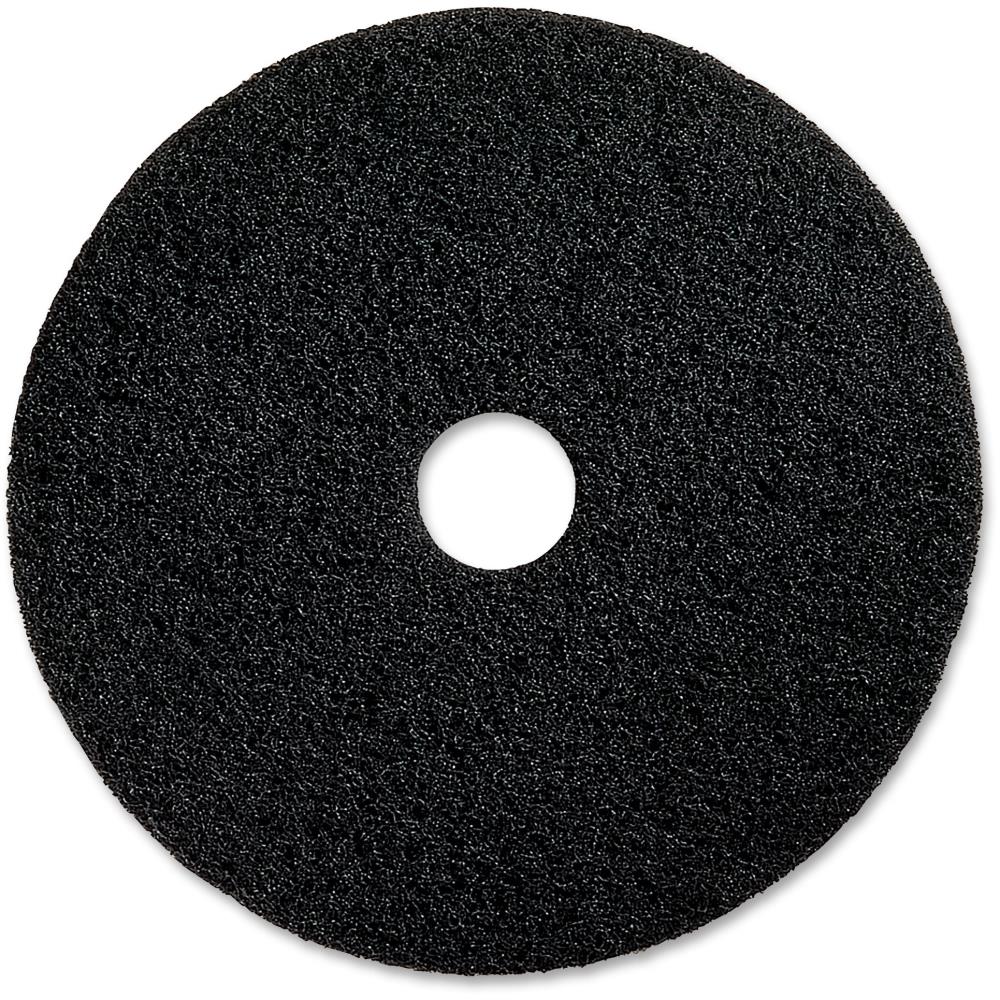 Genuine Joe GJO93120 20-in Synthetic fiber Abrasive Floor Polisher Pad