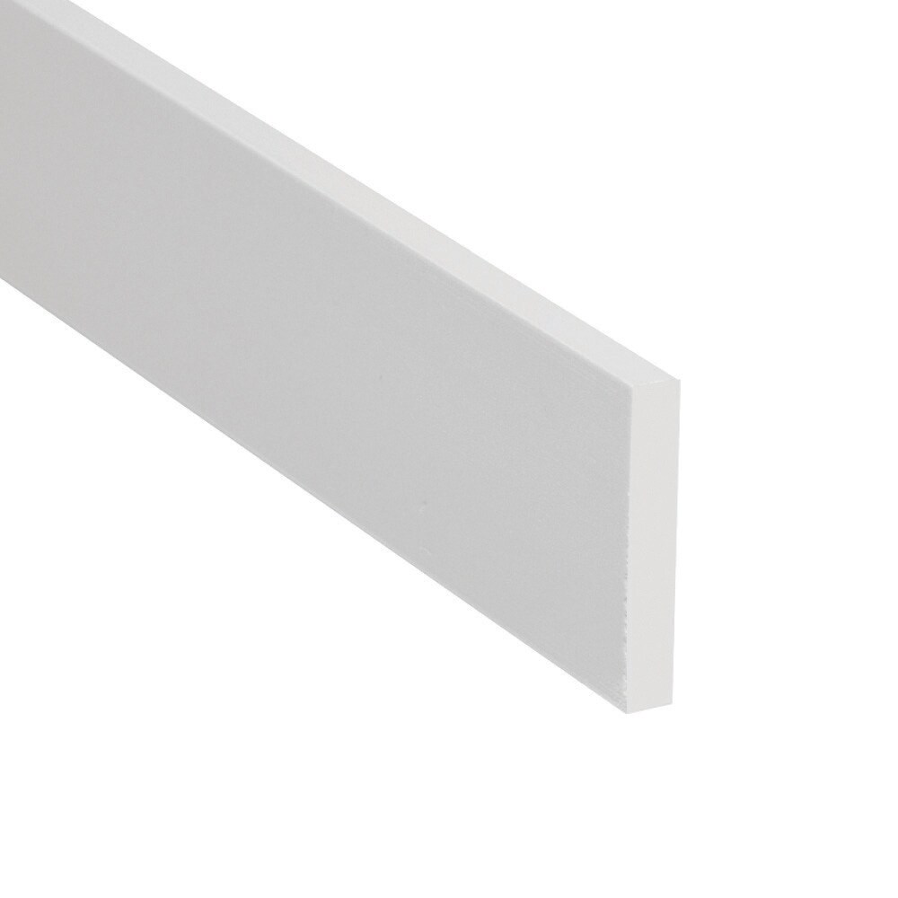 Royal Building Products 1-1/2-in x 8-ft Finished PVC Lattice Moulding