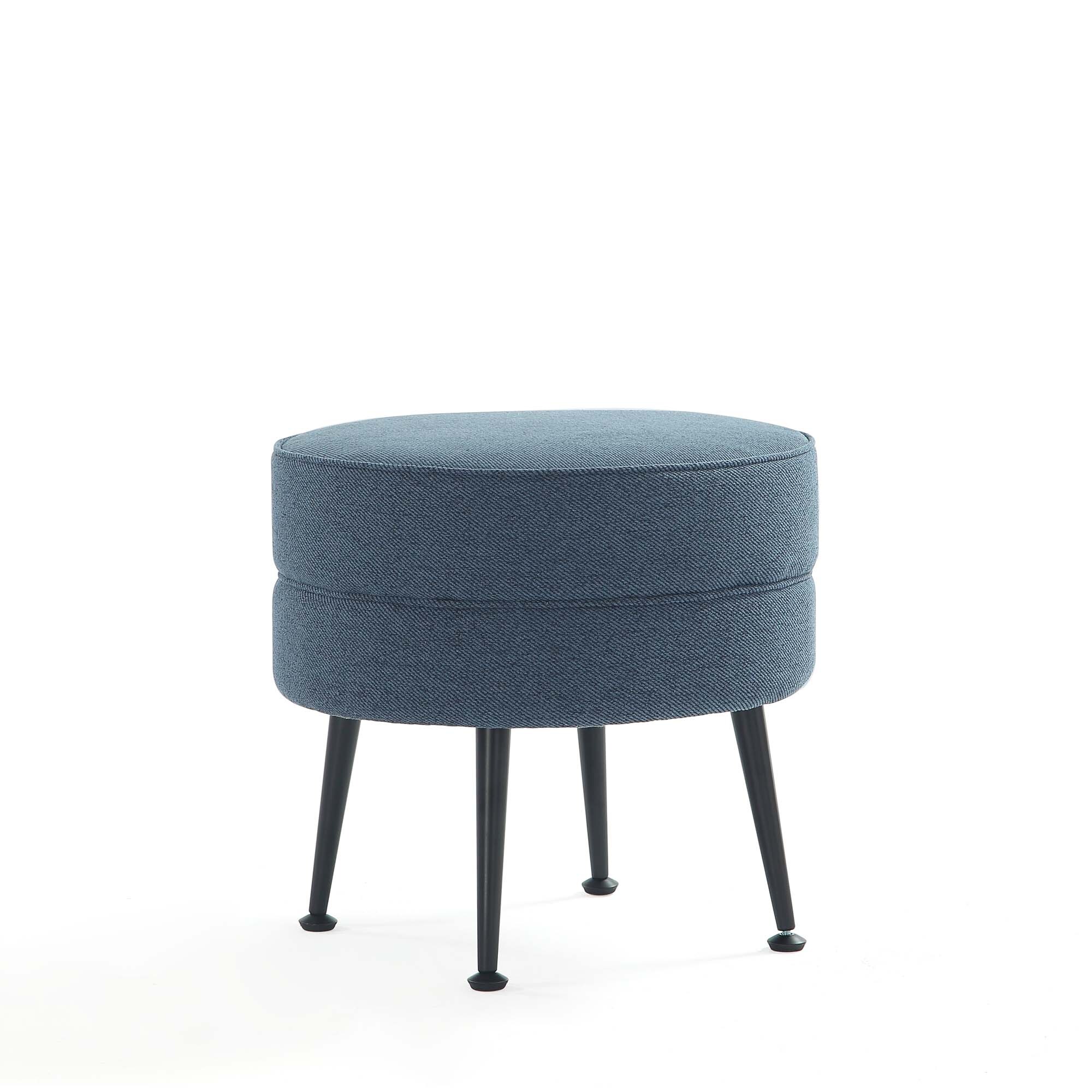 Manhattan Comfort OT003-BLB Indoor-Ottomans - View #2