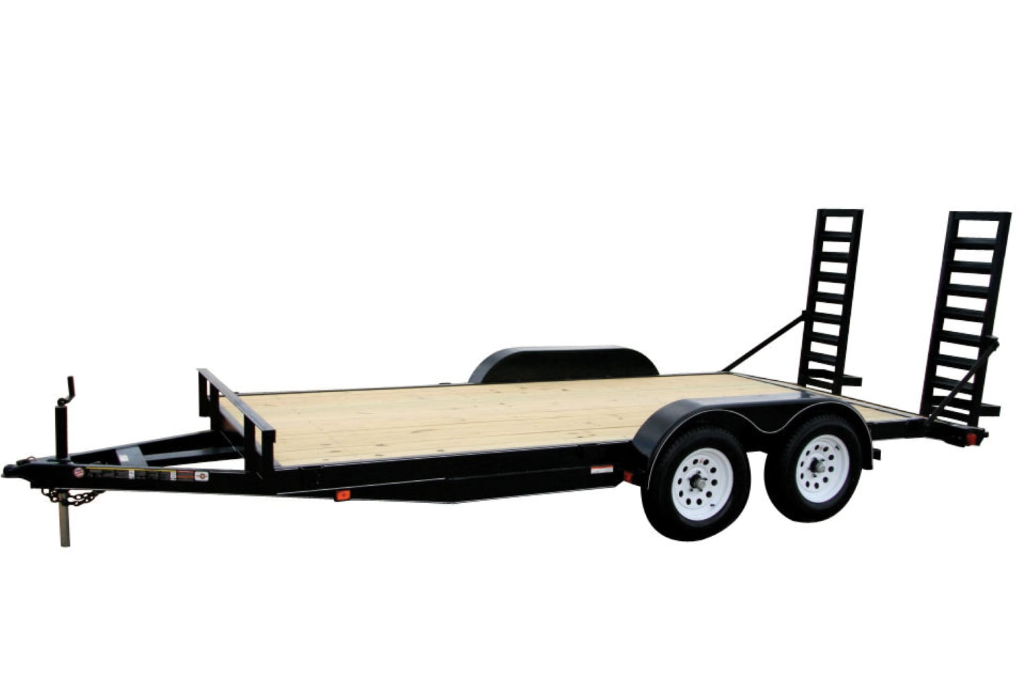 Carry-On Trailer 7X18HDEQDTFR-12K 7-ft x 18-ft Treated lumber Utility Trailer ( 9080-lb Capacity )