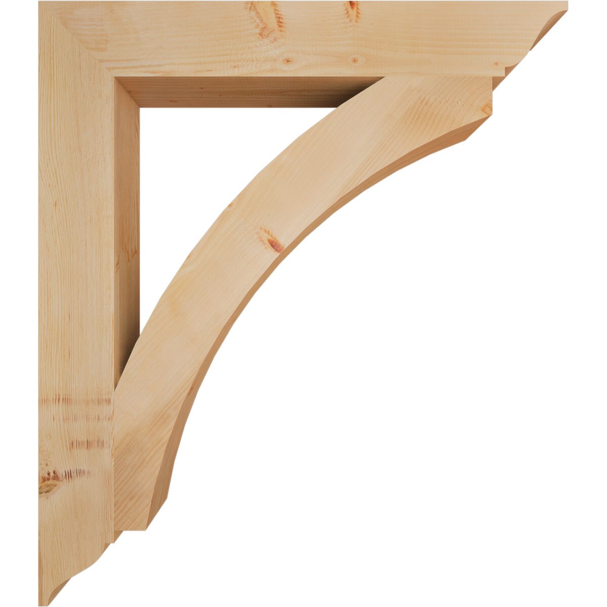Ekena Millwork BKT06X42X48THR01SDF Exterior-Brackets-Braces - View #3