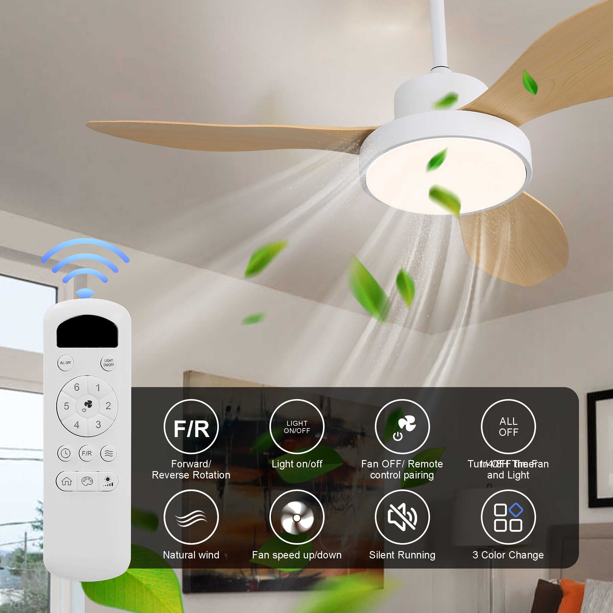 Sunrinx MG12-CF-12 Ceiling-Fans - View #5