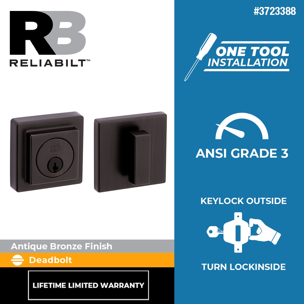 RELIABILT 93690-018 Door-Deadbolts - View #2