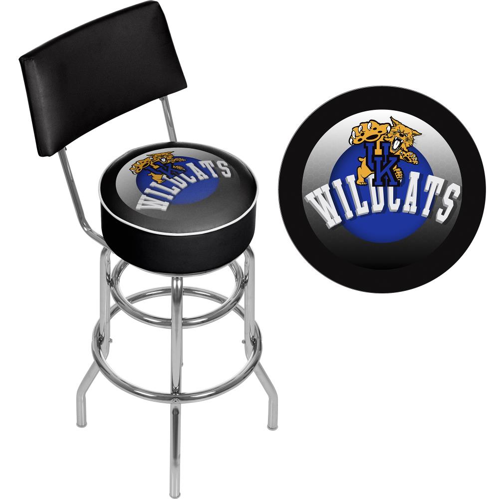 nascar padded swivel bar stool