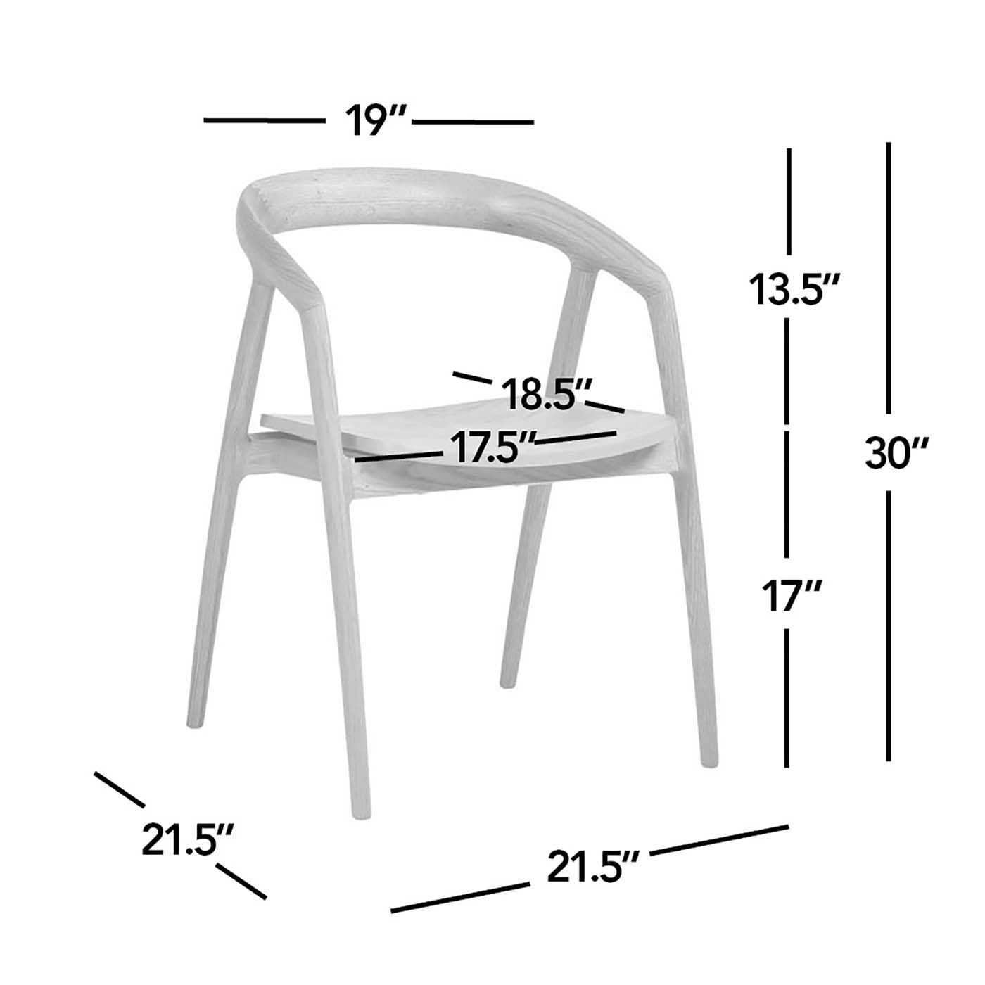 Jennifer Taylor Home L60540N Dining-Chairs - View #12