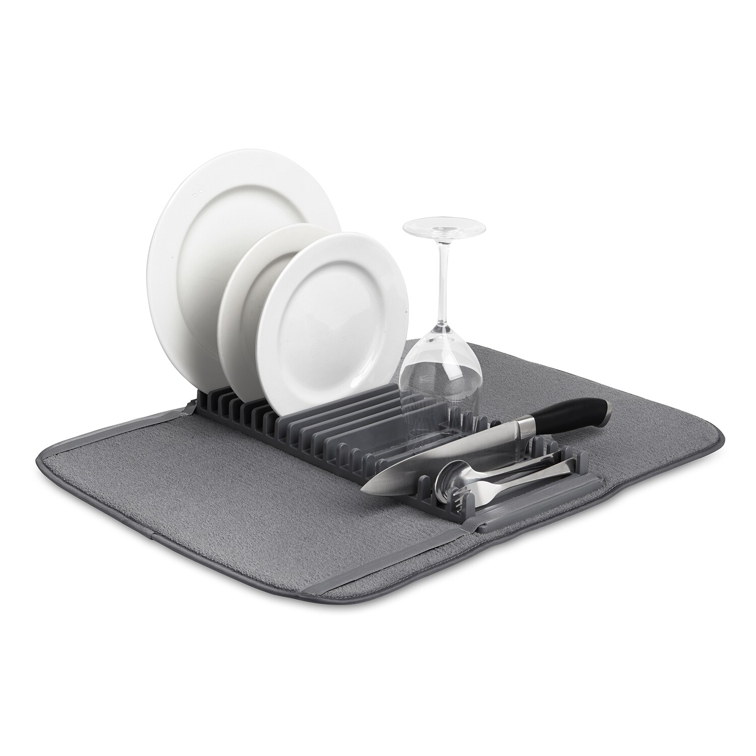 Umbra 1005835-022-L05 UDRY Drying Mat 8.25-in x 20.25-in Plastic