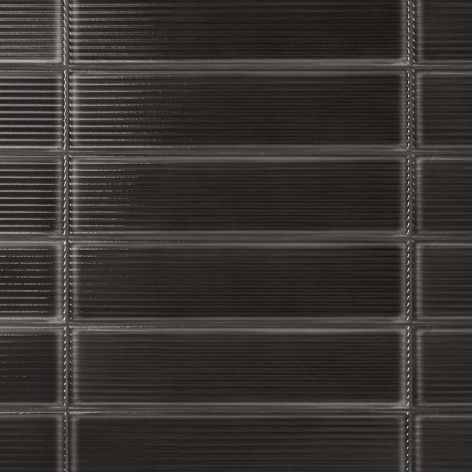 Artmore Tile EXT3RD107699 Stacy Garcia Artscape Nero 4-in x 16-in Polished Porcelain Subway Standard Wall Tile ( 7.74-sq ft Carton )