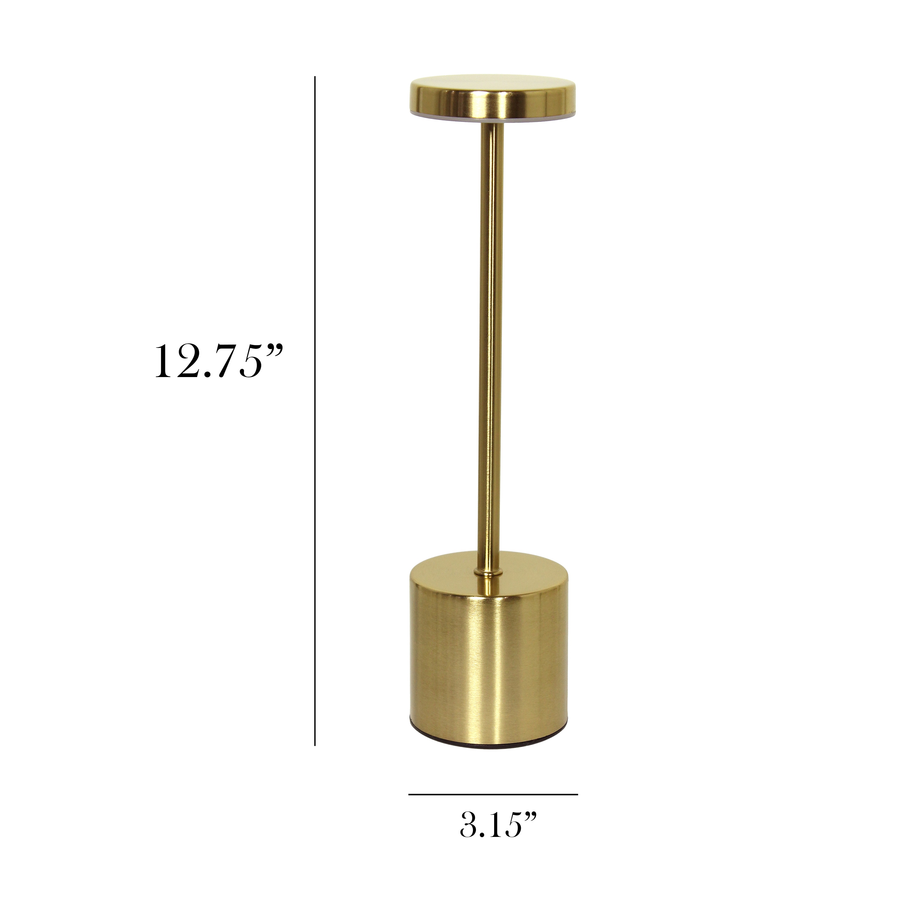 Simple Designs LD1083-GLD Desk-Table-Lamps - View #3
