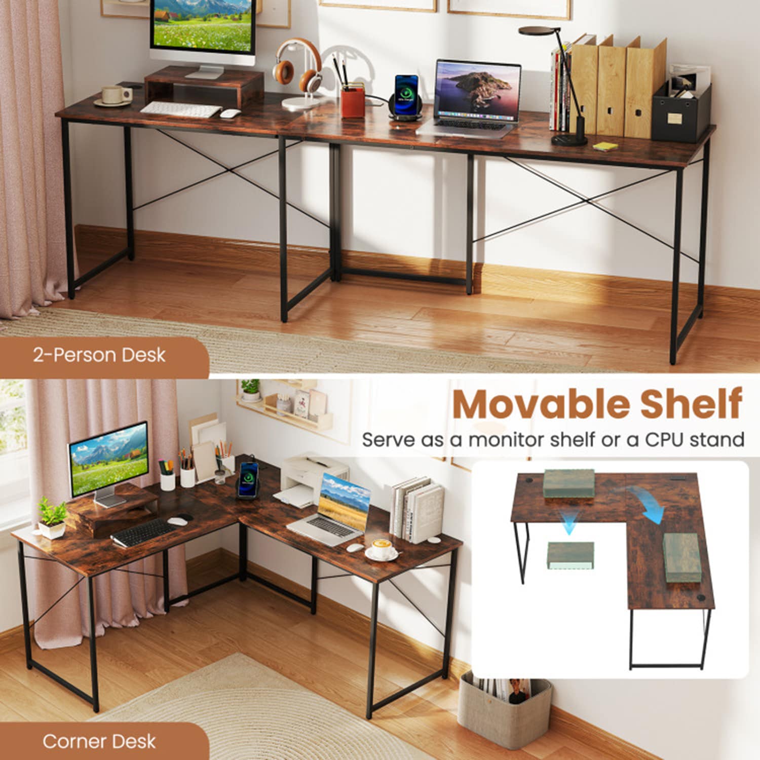 Mondawe MO-CB10477US-CF desks - View #4