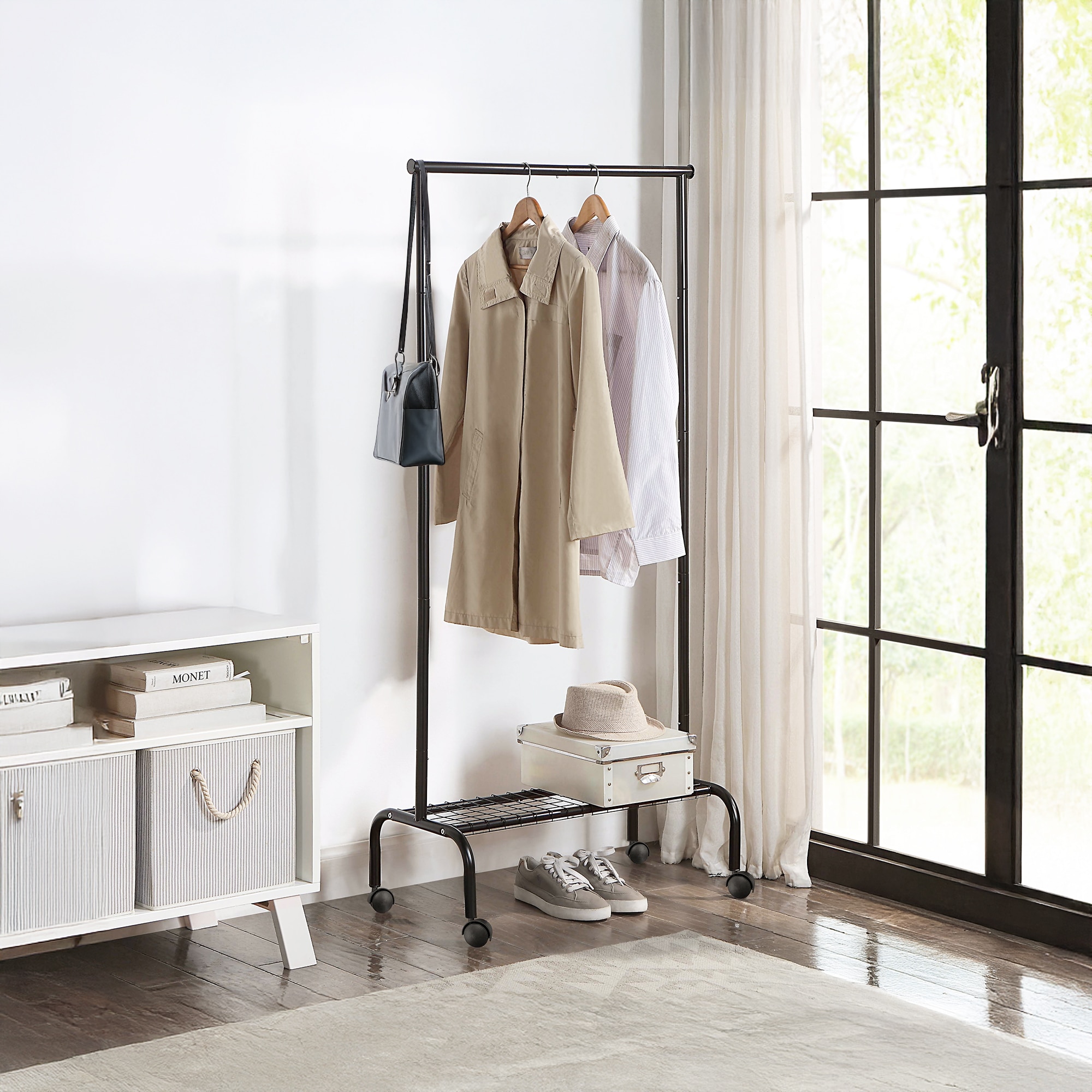 SunnyPoint WM-GR-1TC-BLK Garment-Racks - View #2