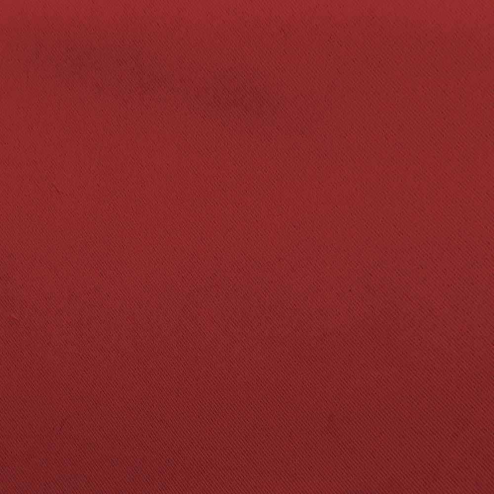 Red 63-Inch Blackout Grommet Curtain Panel