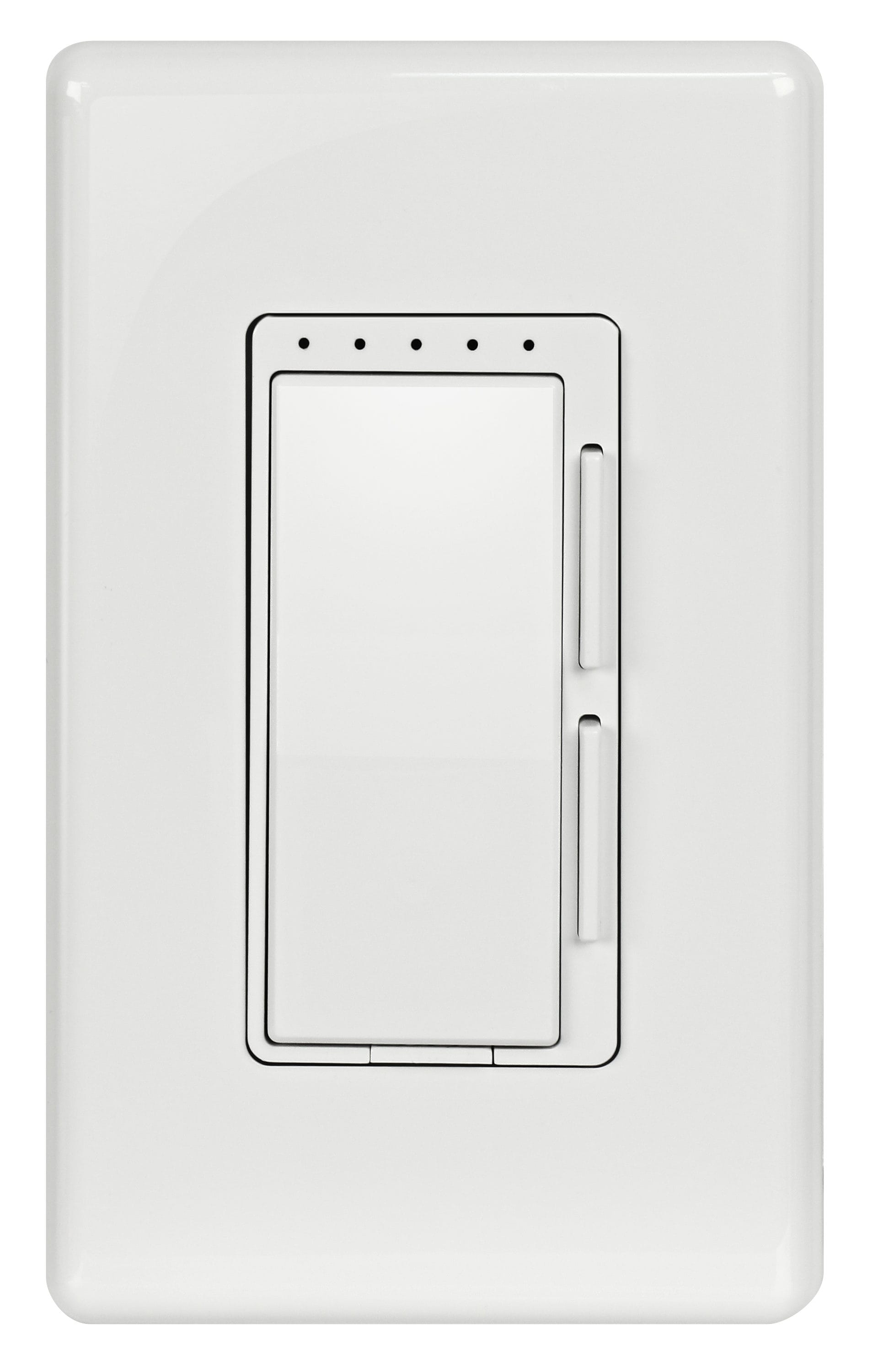 Feit Electric Feit Smart 3-way LED Rocker Light Dimmer with Wall Plate,  White in the Light Dimmers department at