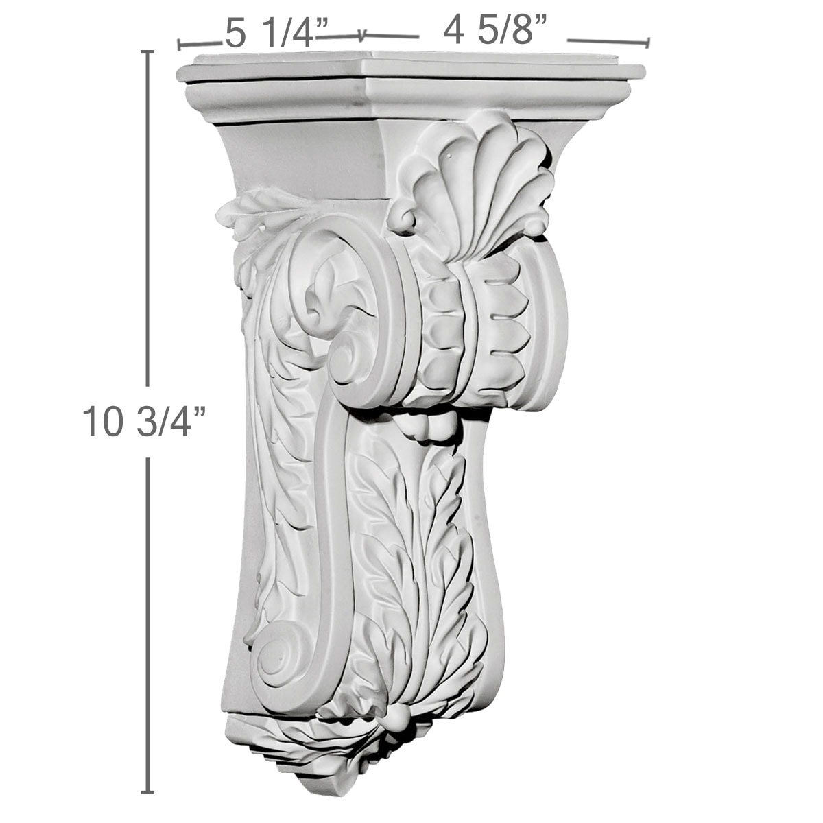 Ekena Millwork COR04X05X10SC corbels - View #2