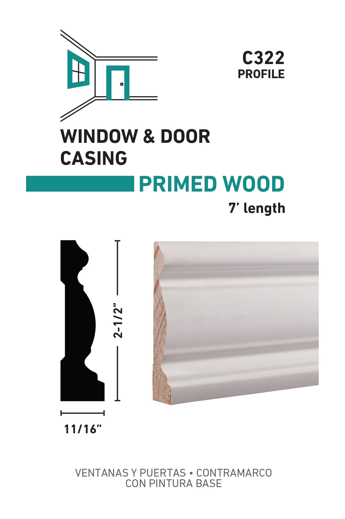 RELIABILT L047322207 Window-Door-Casings - View #3