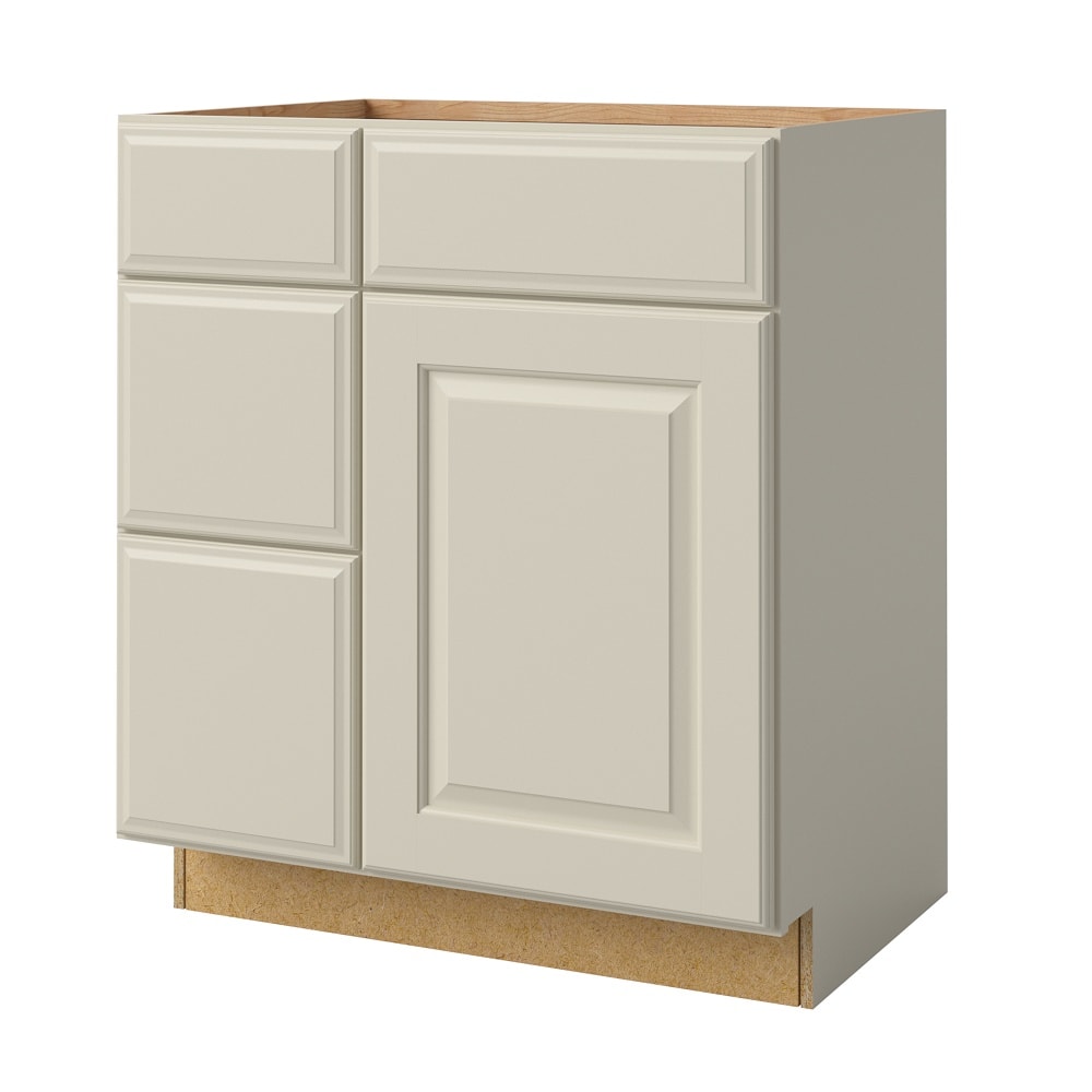allen + roth 56270PH Pattingham 30-in Harbor Bathroom Vanity Base Cabinet without Top