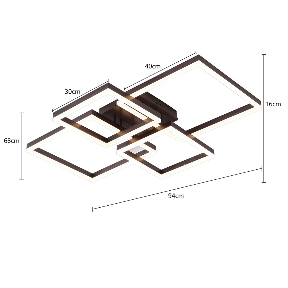 Oukaning HG-HCXLST-3291-US flushmounts - View #5