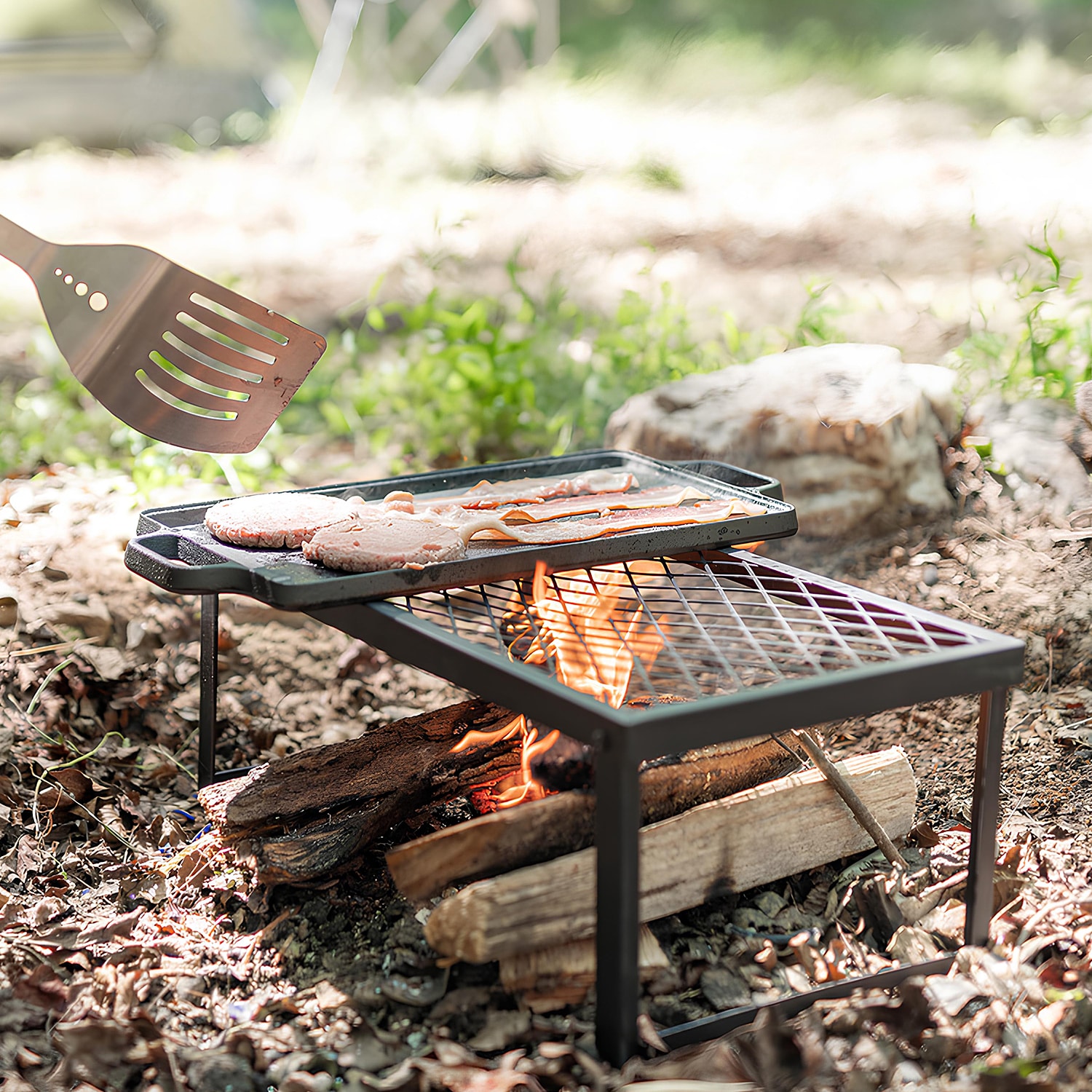 ELK 255.47-Sq in Black Portable Charcoal Grill in the Portable