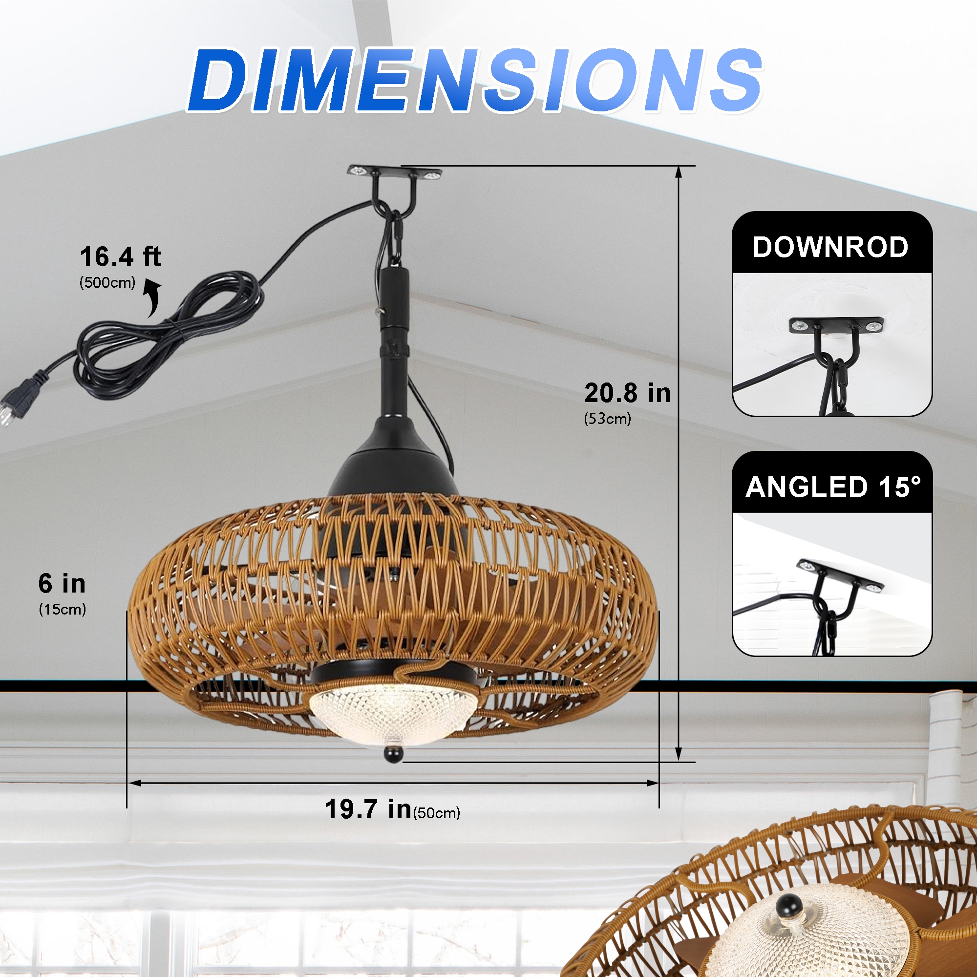 Sunrinx MG9-CF-3 Ceiling-Fans - View #9