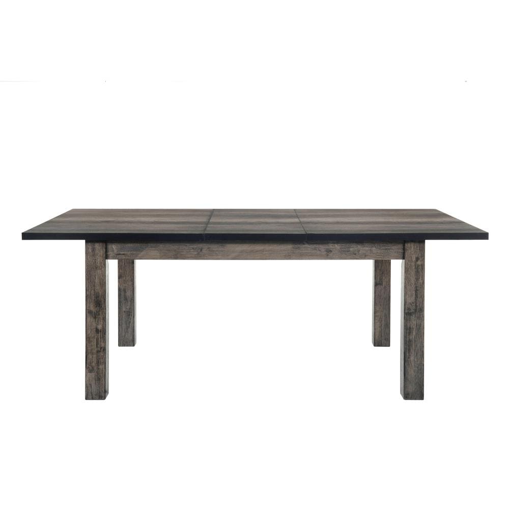 Grayson Gray Oak 6-Piece Dining Set with Padded Seats