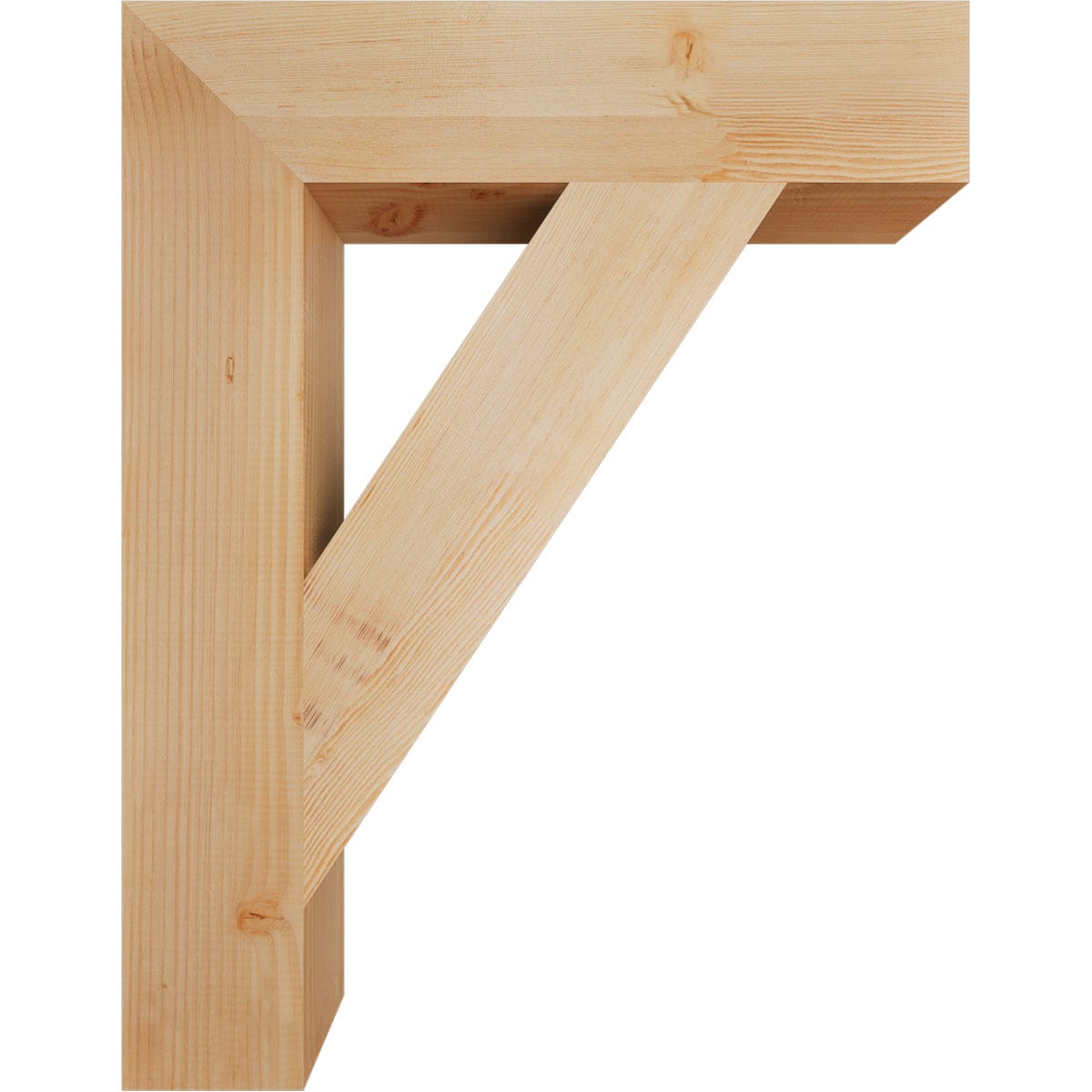 Ekena Millwork BKT06X28X36TRA05SDF Exterior-Brackets-Braces - View #3