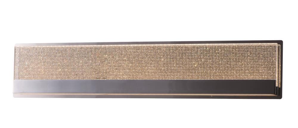 ET2 E24604-122PC Sparkler 2 -Light Polished Chrome Integrated LED Modern/contemporary Vanity light bar