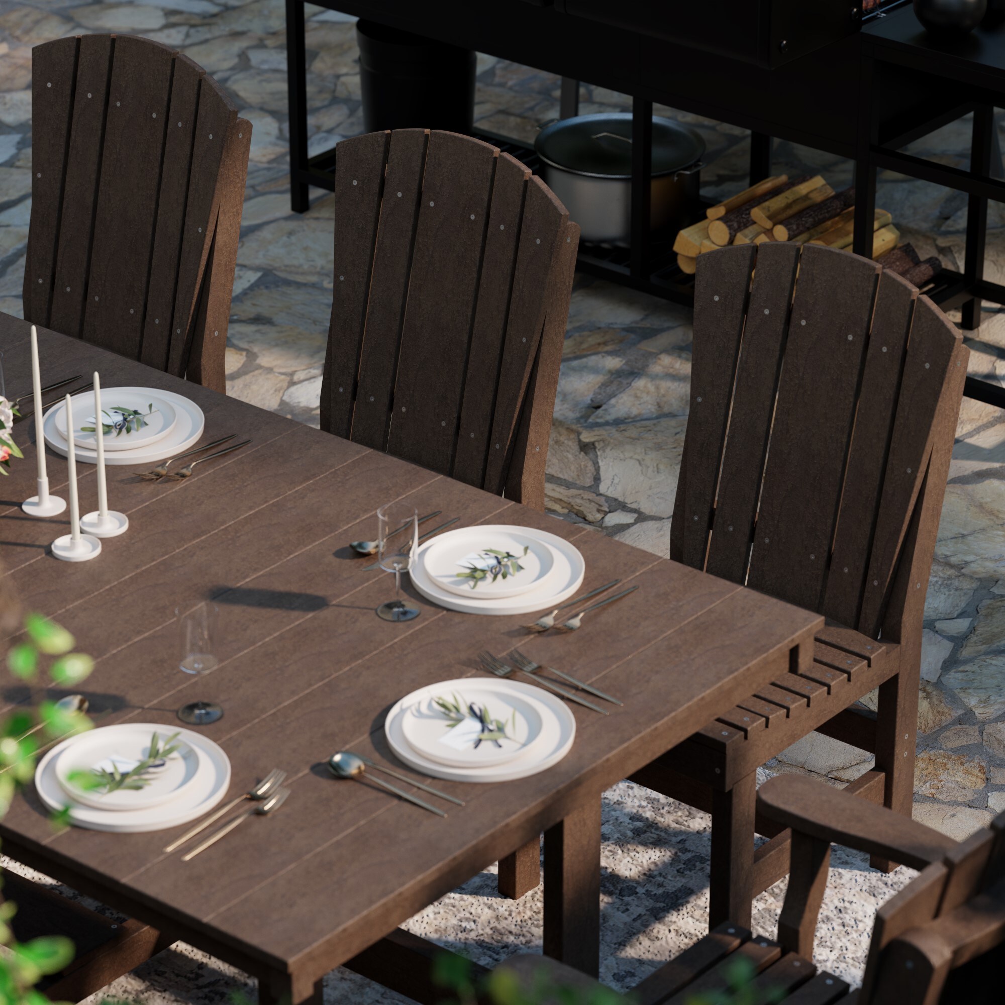 Wildridge LCC-190-TB Patio-Dining-Sets - View #4