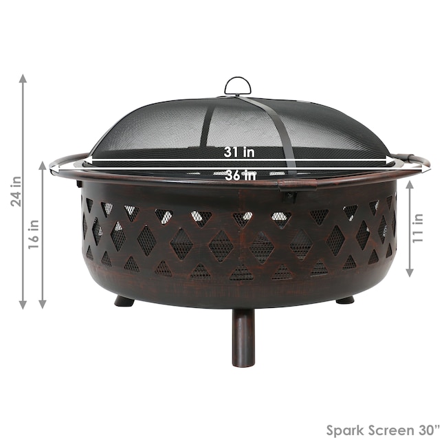 Wood Burning Fire Pits, Red Ember Fire Pit Replacement Parts