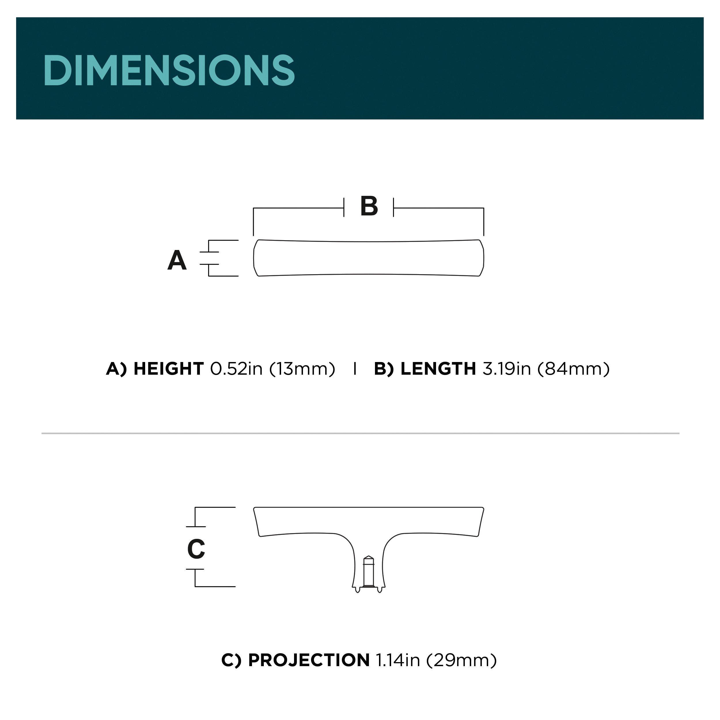 Origin 21 P48070W-FB-CP Cabinet-Knobs - View #6