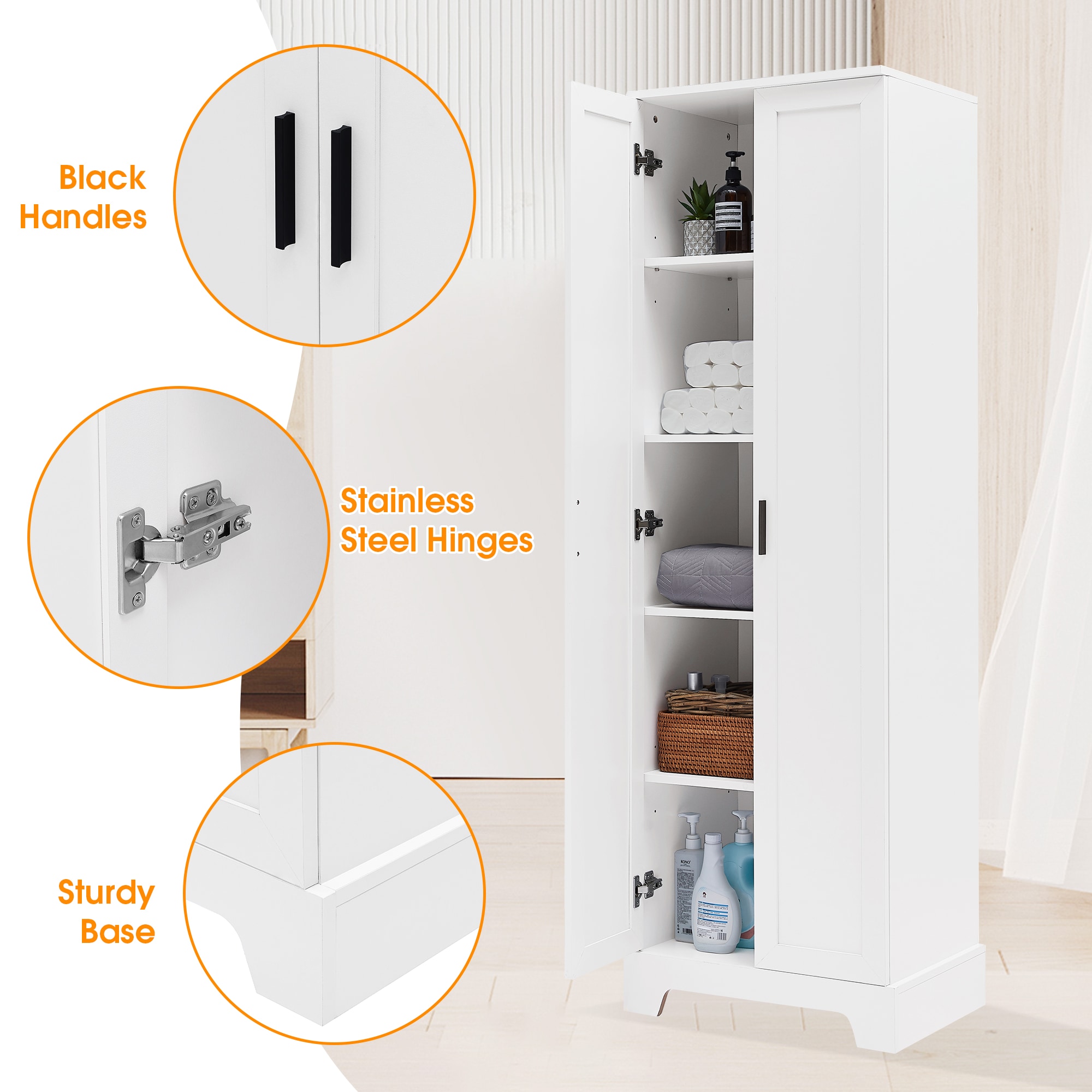 GDFStudio 355025 Linen-Cabinets - View #4