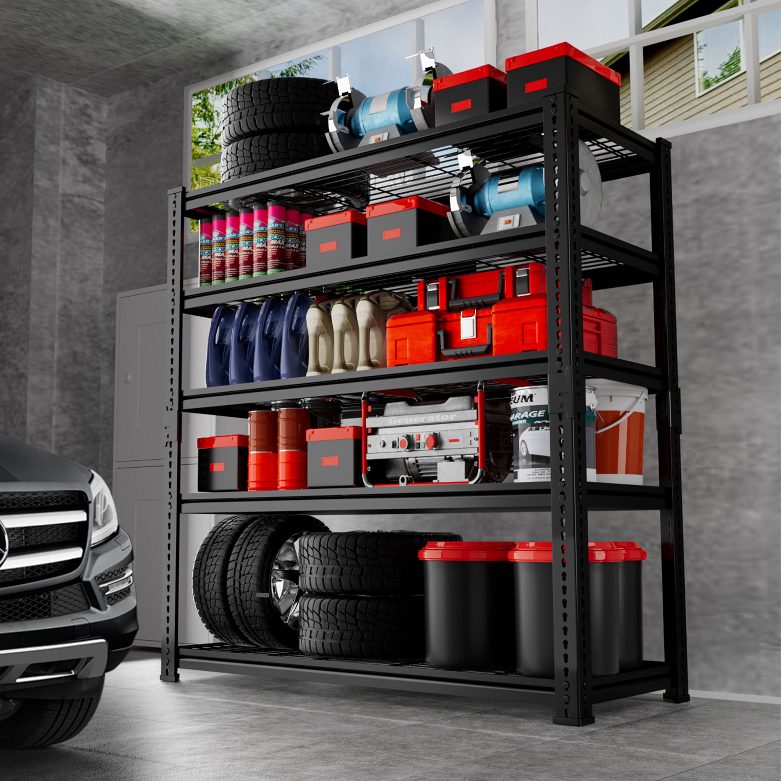 LOVMOR 36HDMS-PLR Free-Standing-Shelving - View #2