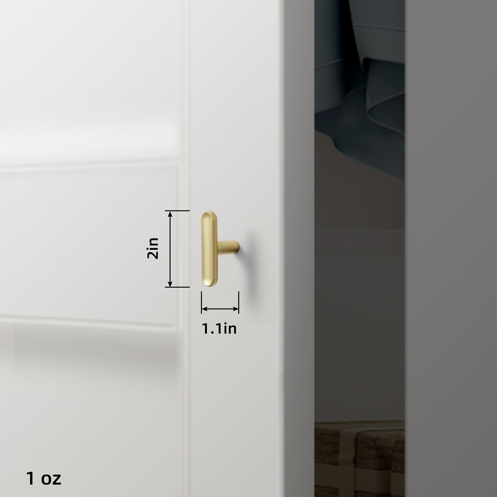 Miaokesen 6655TLS-T-DK Cabinet-Knobs - View #2