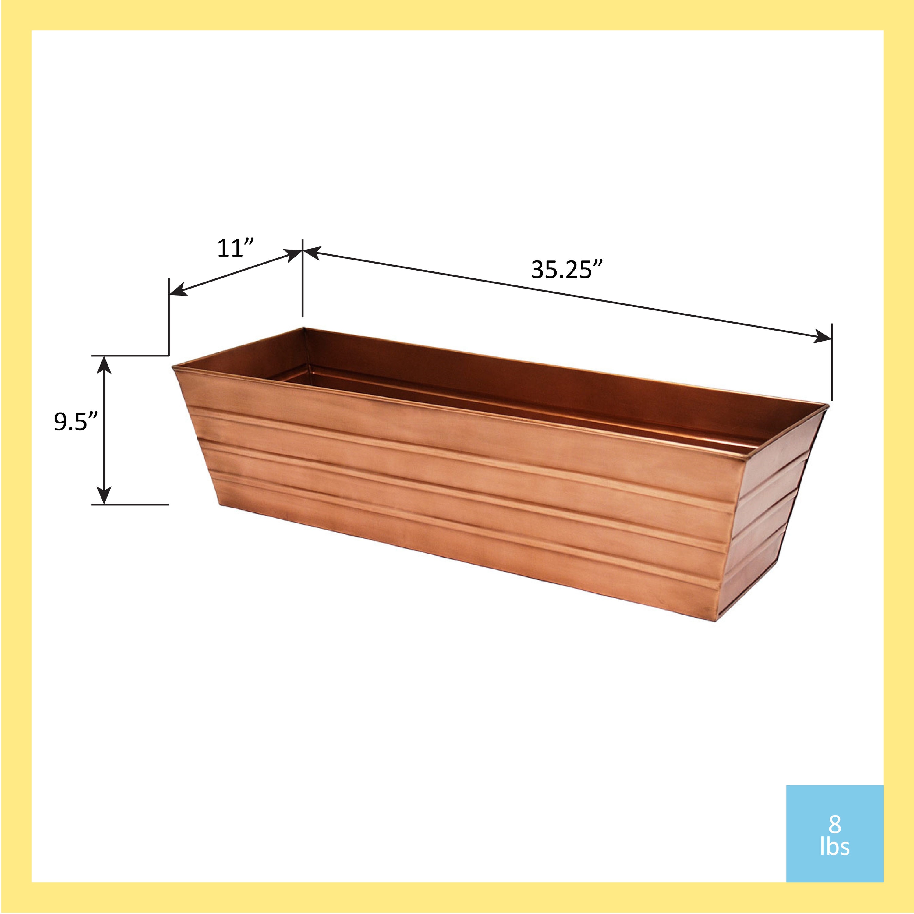 ACHLA Designs C-21C Planter-Window-Box - View #5