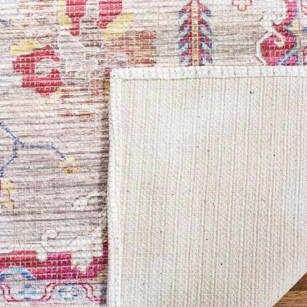 Ivory Cotton Chenille 59'' Handmade Reversible Area Rug