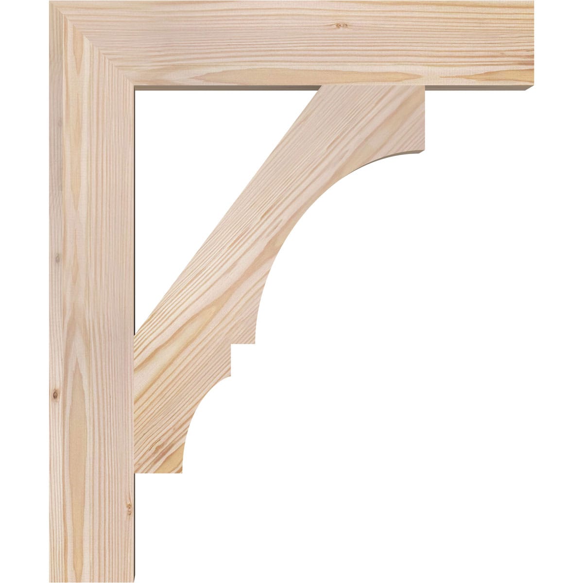 Ekena Millwork BKT04X20X24BOA05SDF Exterior-Brackets-Braces - View #3