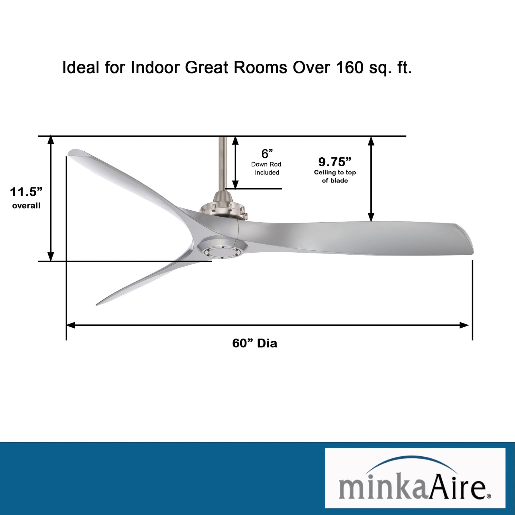 Minka Aire F853-BN/SL Ceiling-Fans - View #8