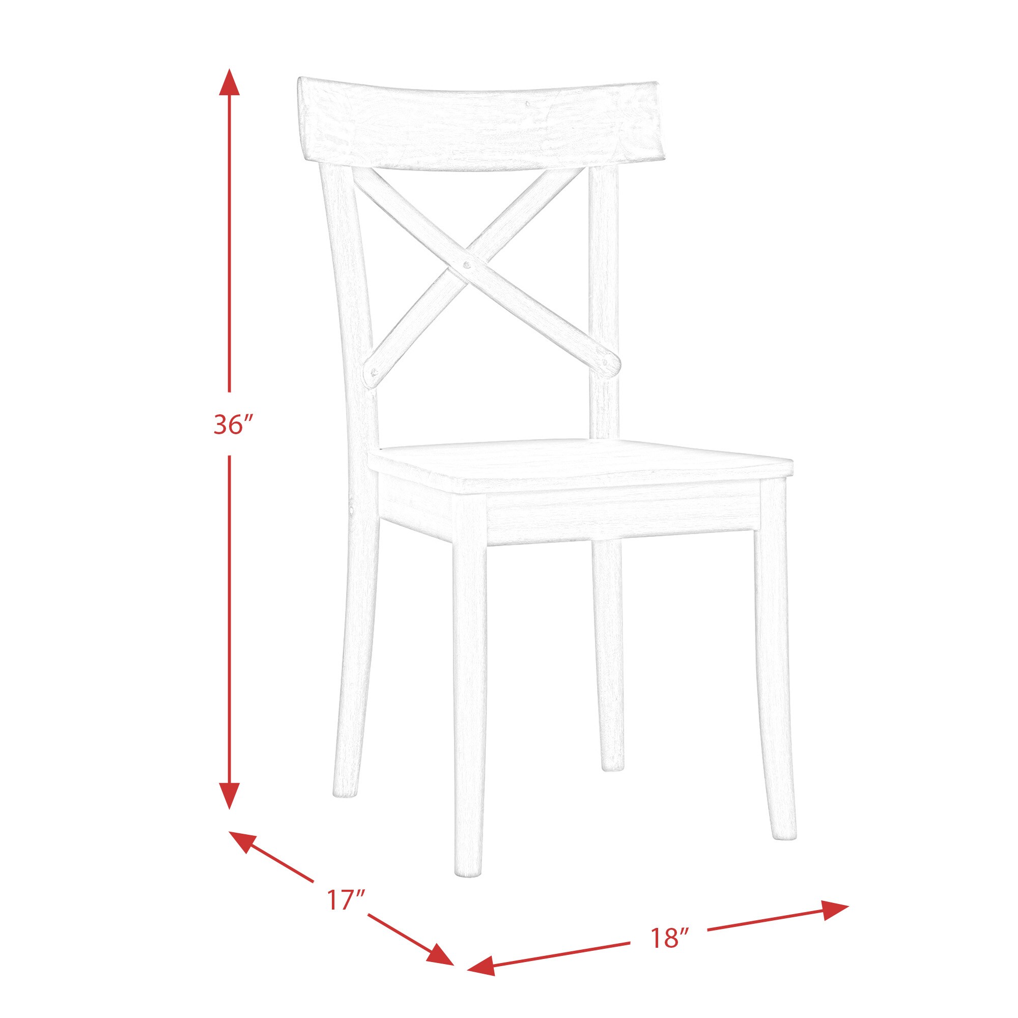 Picket House Furnishings LCL100DT5PC Dining-Sets - View #9