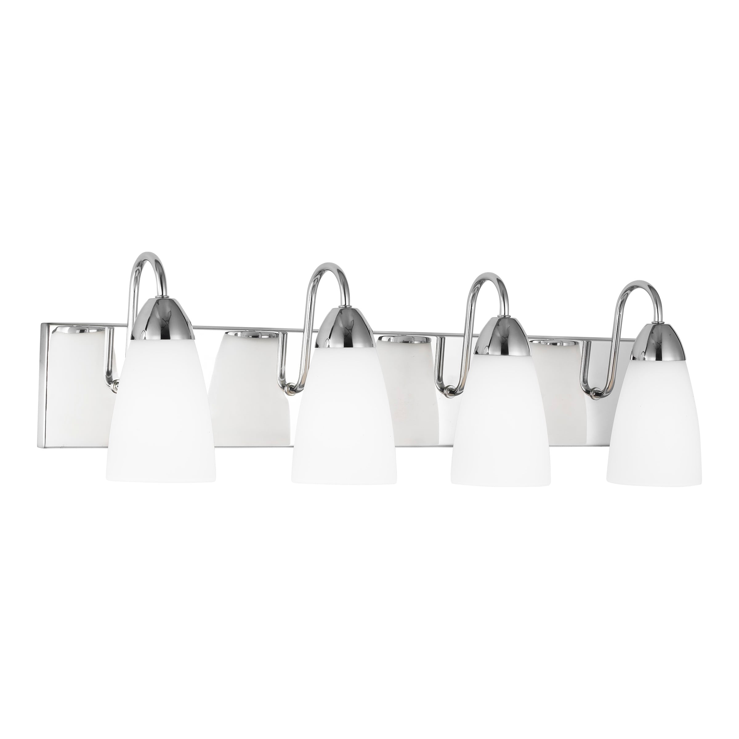 Generation Lighting 4420204EN3-05 Seville 28.375-in 4 -Light Polished Chrome Traditional Vanity light