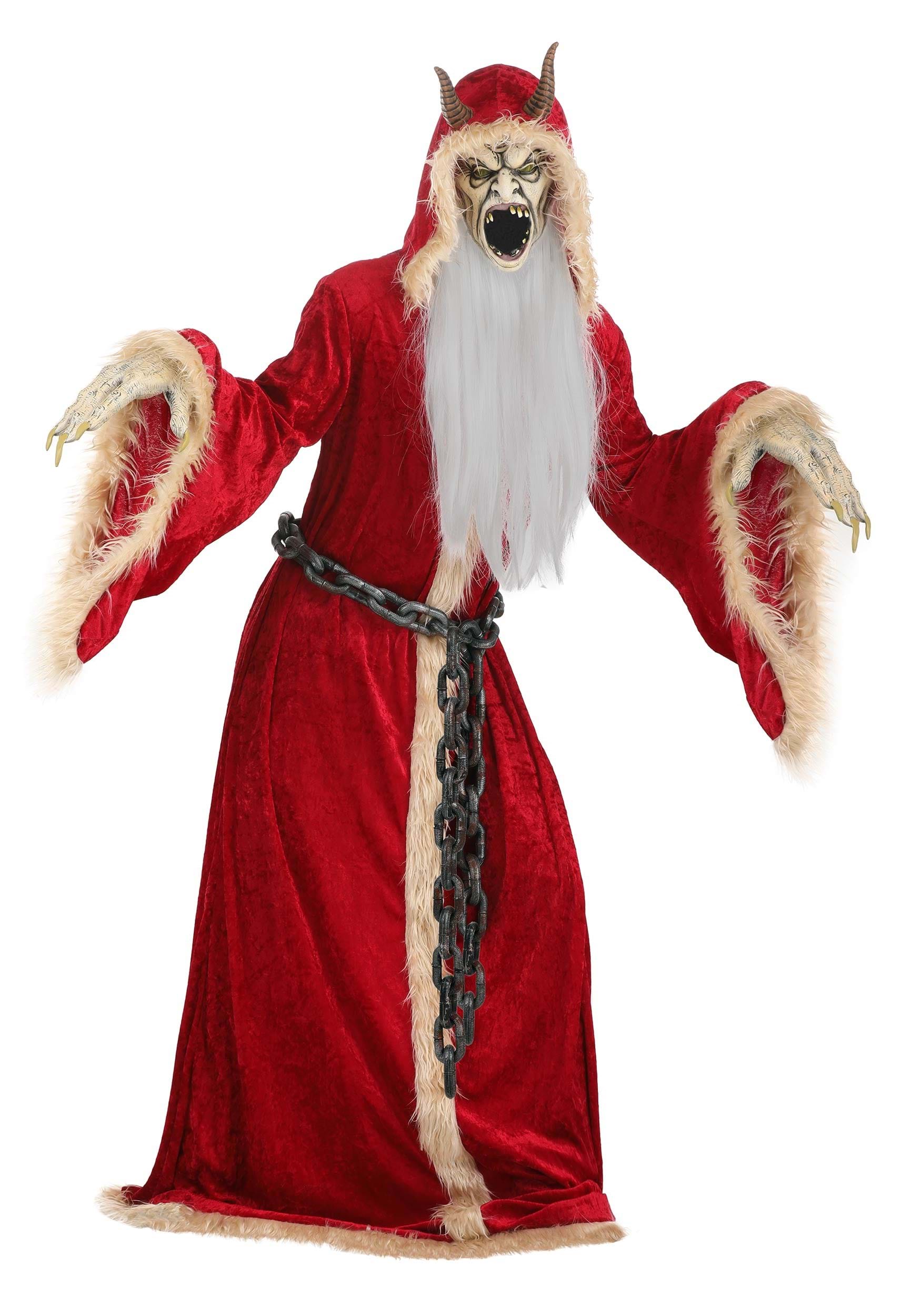HalloweenCostumes.com FUN3056AD-M FUN Costumes Classic Krampus Costume for Adults Medium