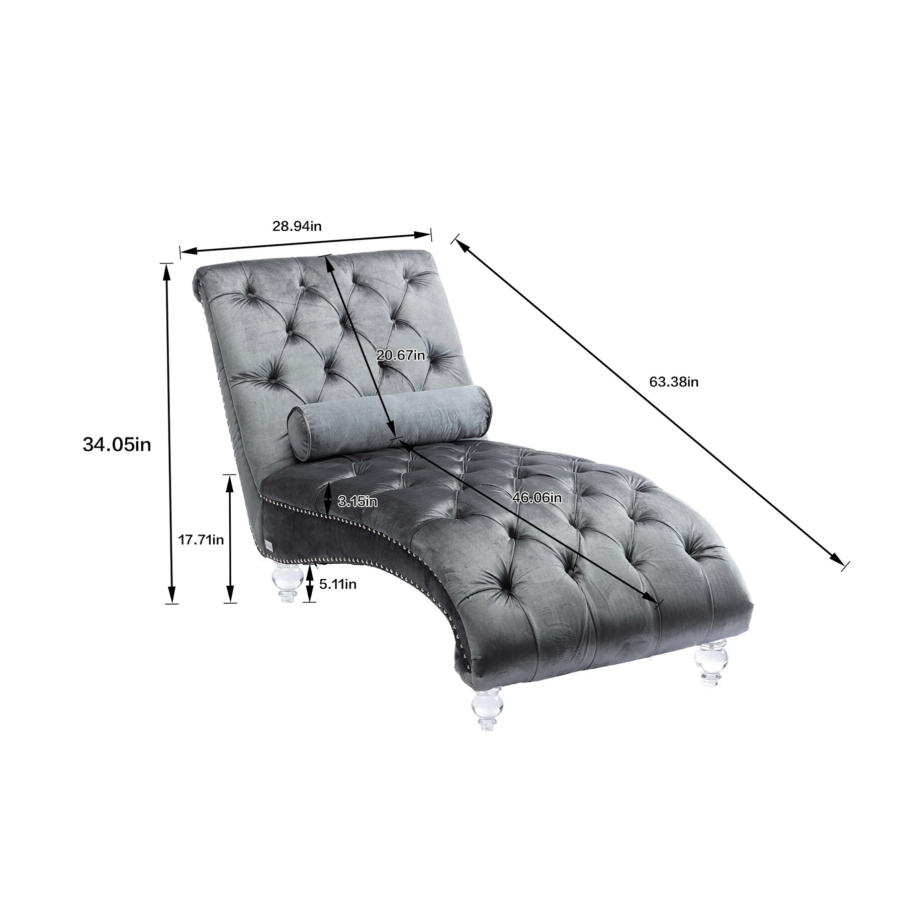 SINOFURN SYB900001GY Chaises-Settees - View #16