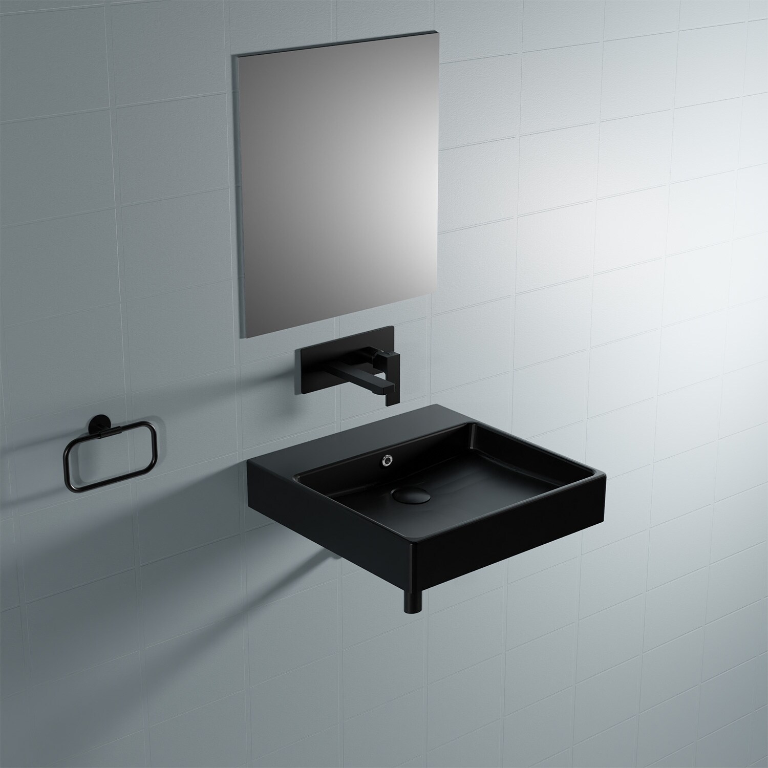 WS Bath Collections SIMPLE 50.50B.03 BM Bath-Sink - View #4