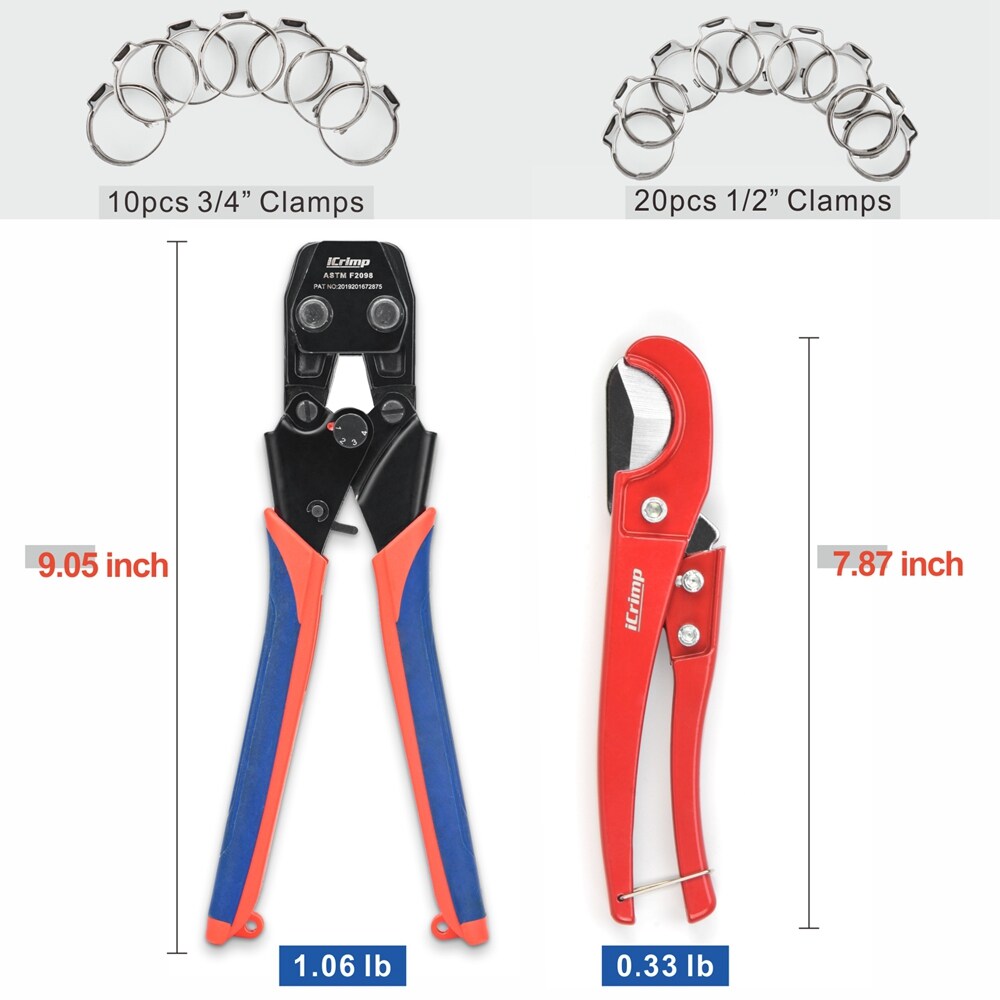 IWISS CRP961 Pex-Crimp-Fittings - View #2