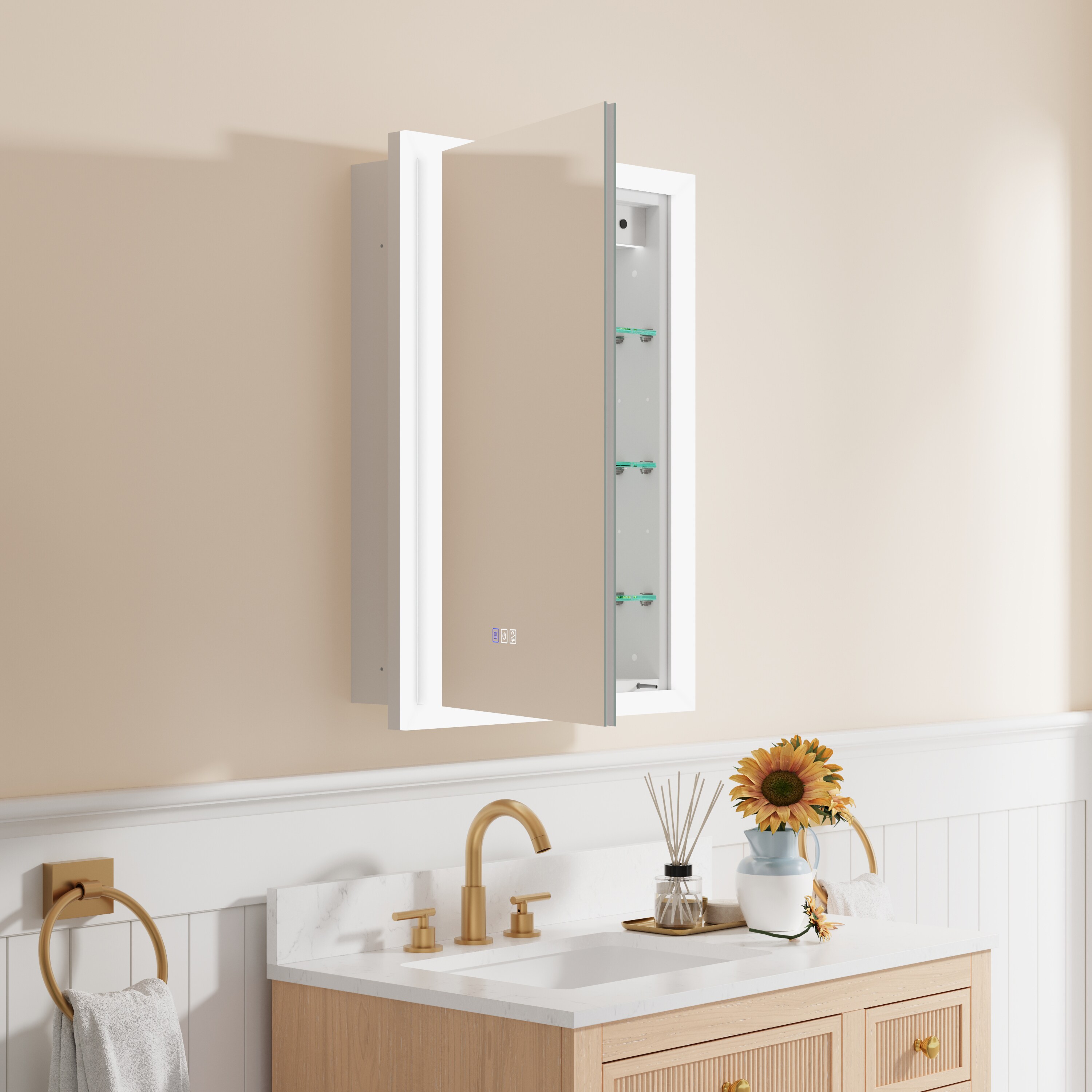 CALVON RC13-2432L Bathroom-Medicine-Cabinets - View #7