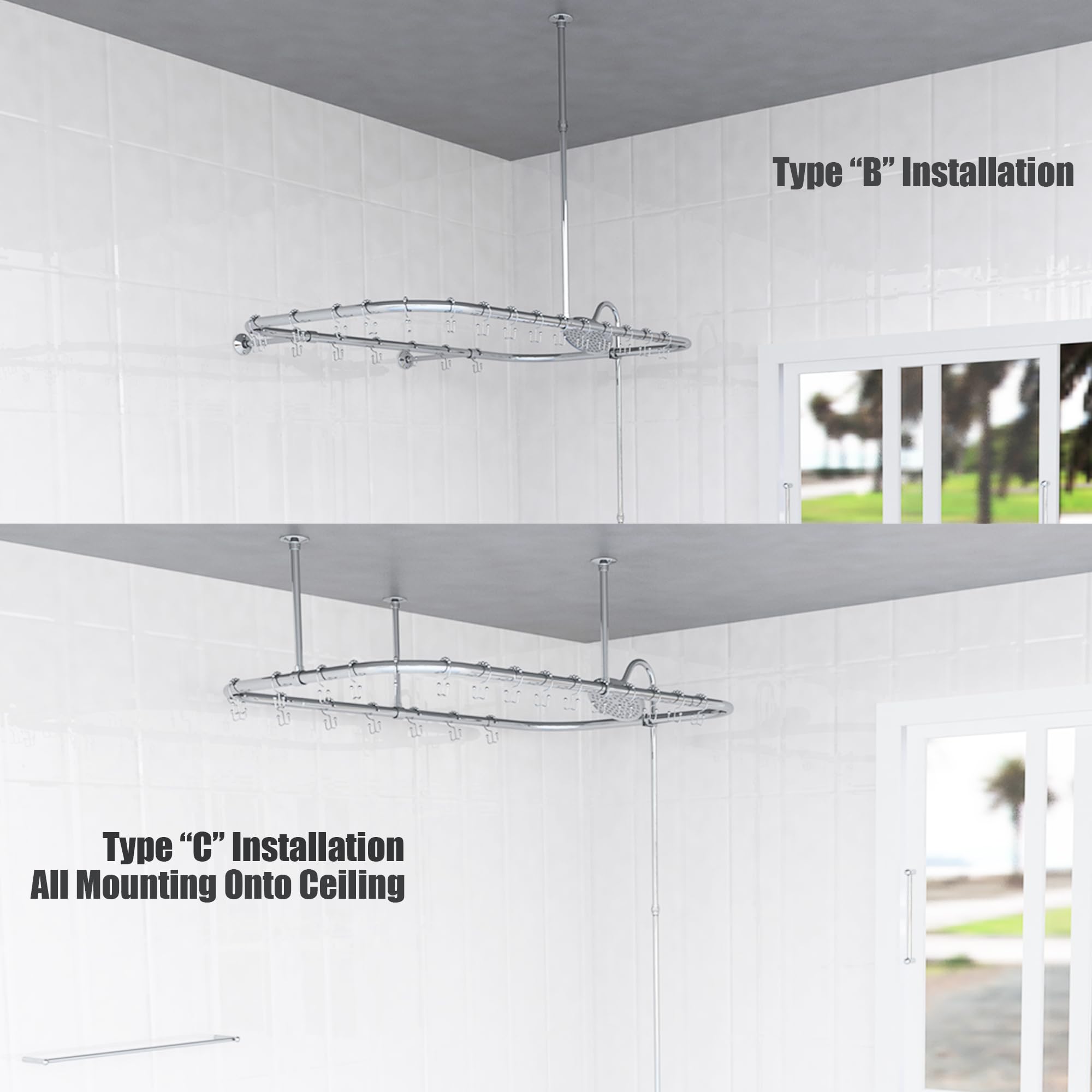 Aoibox LABJNQ5Z Bath-Shower-Facc - View #7