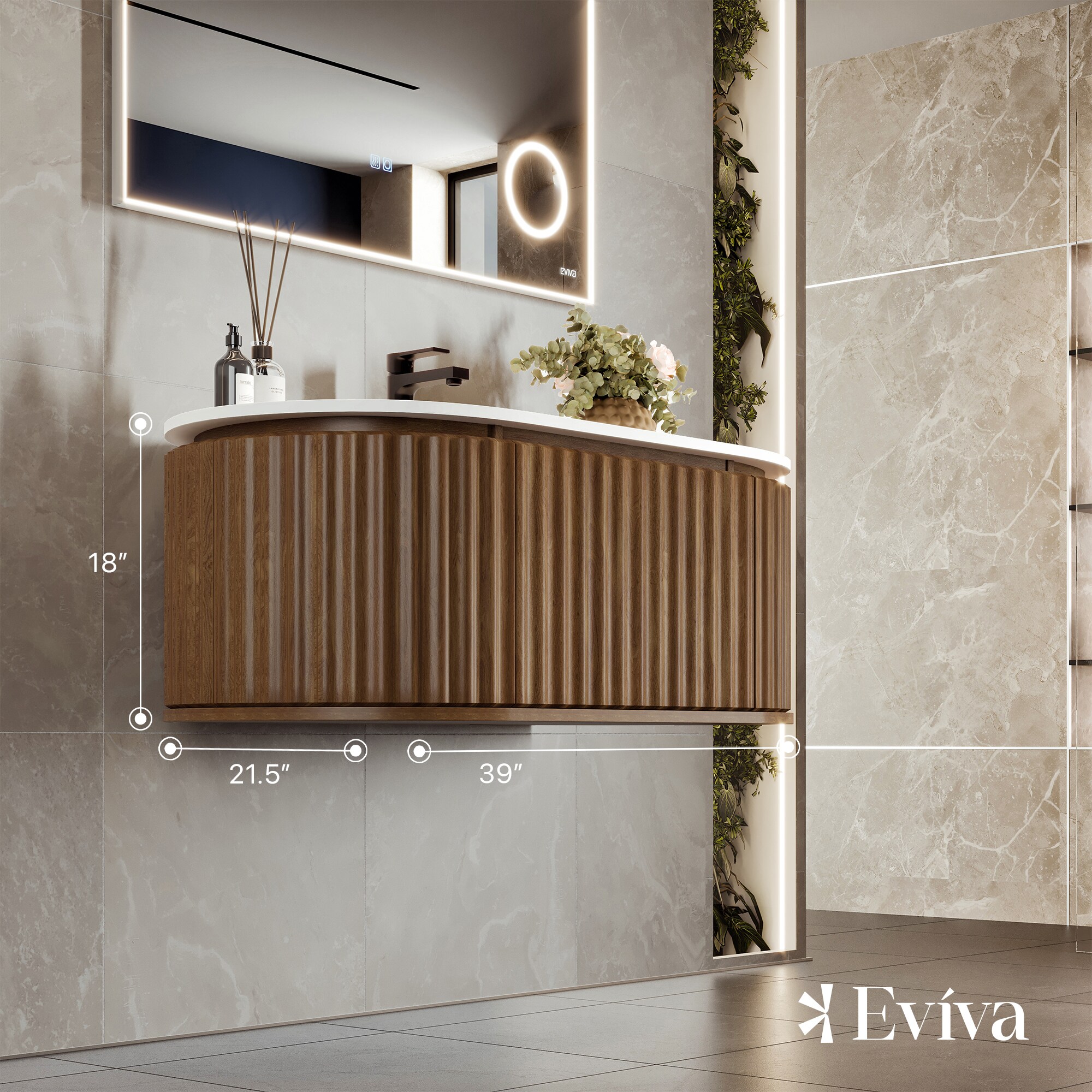 Eviva EVVN202-39MOK-WM Bath-Vanity-Combo - View #2