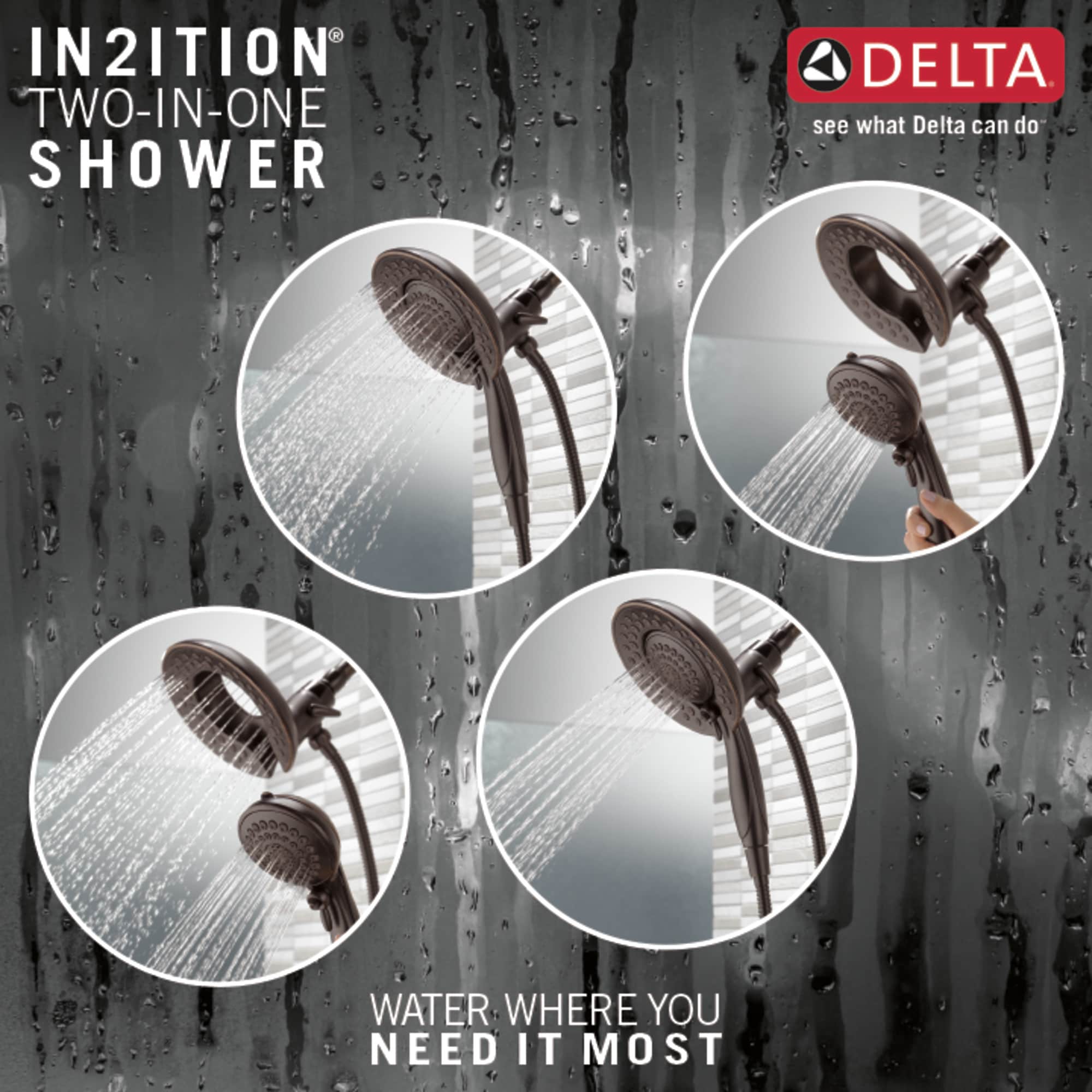 Delta 58569-RB-PK Fixed-Showerhead - View #5