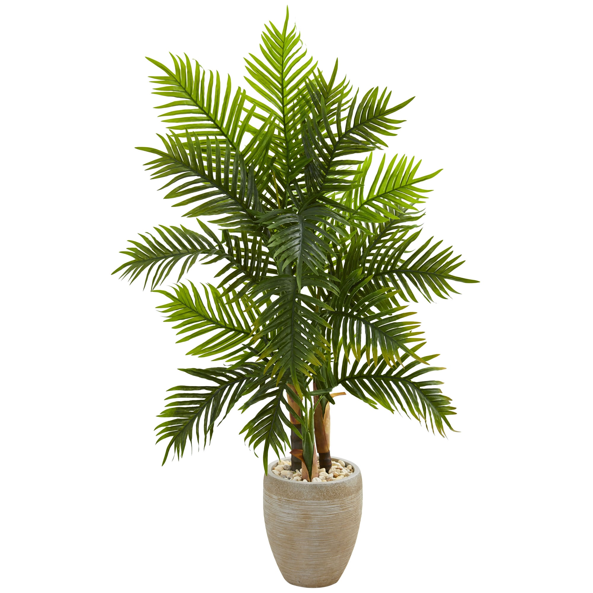 Nearly Natural 5650 60-Inches Green Indoor Floor Palm Artificial tree