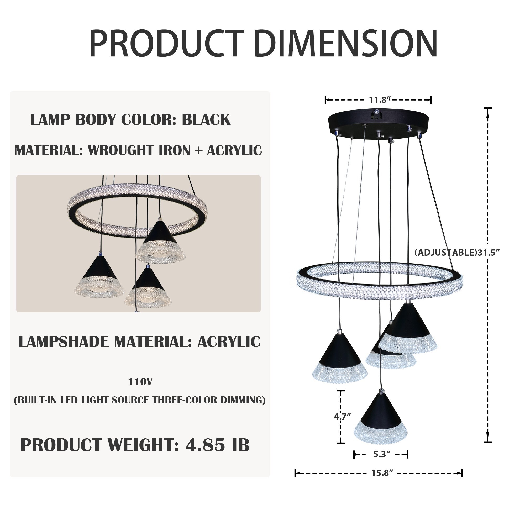 EFPERFECT DS-DR32 Pendant-Lights - View #9