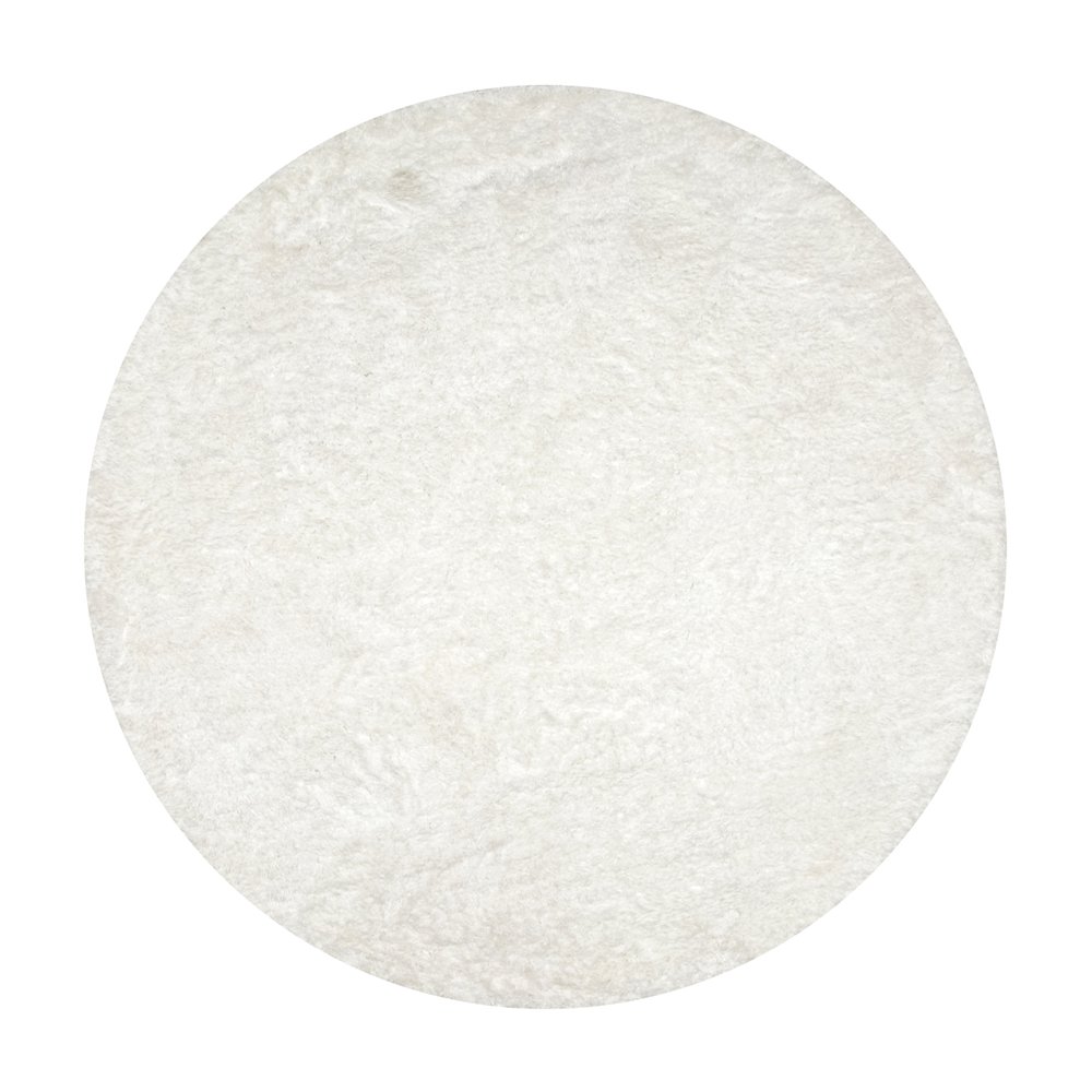 nuLOOM Magnifique 6 x 6 White Indoor Solid Area Rug in the Rugs ...